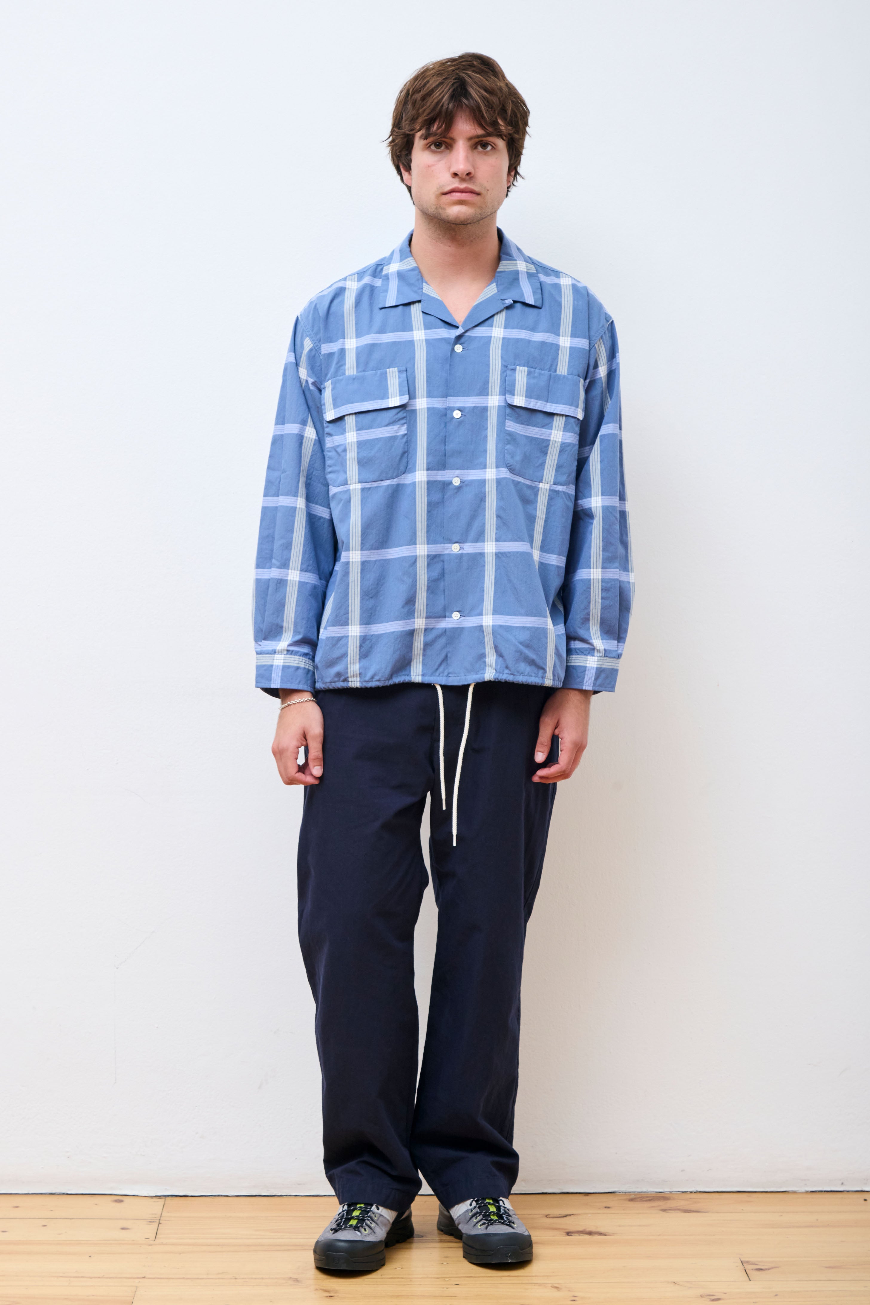 PALAKA Check Shirt Blue