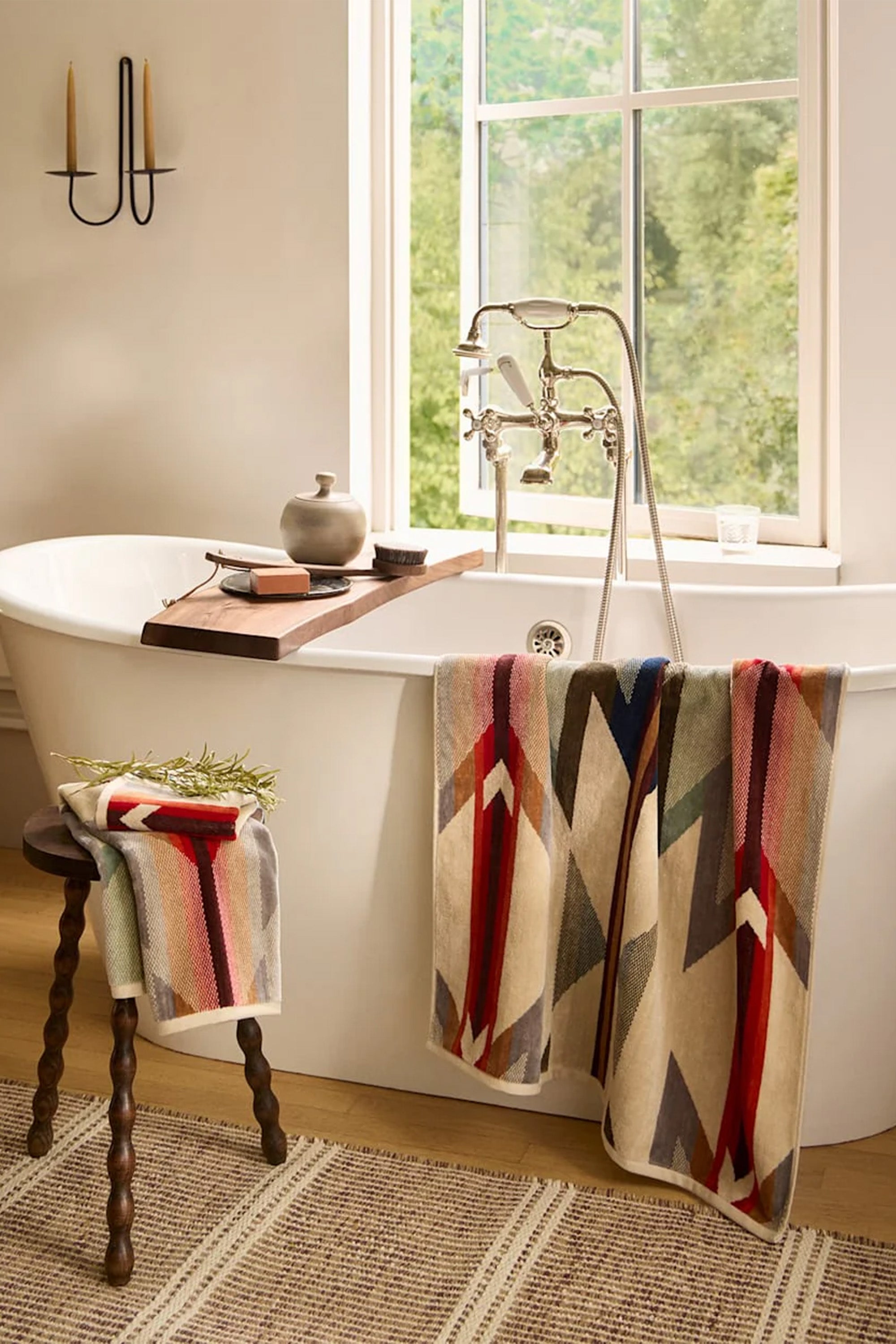 Jacquard Towel Collection Wyeth Trail