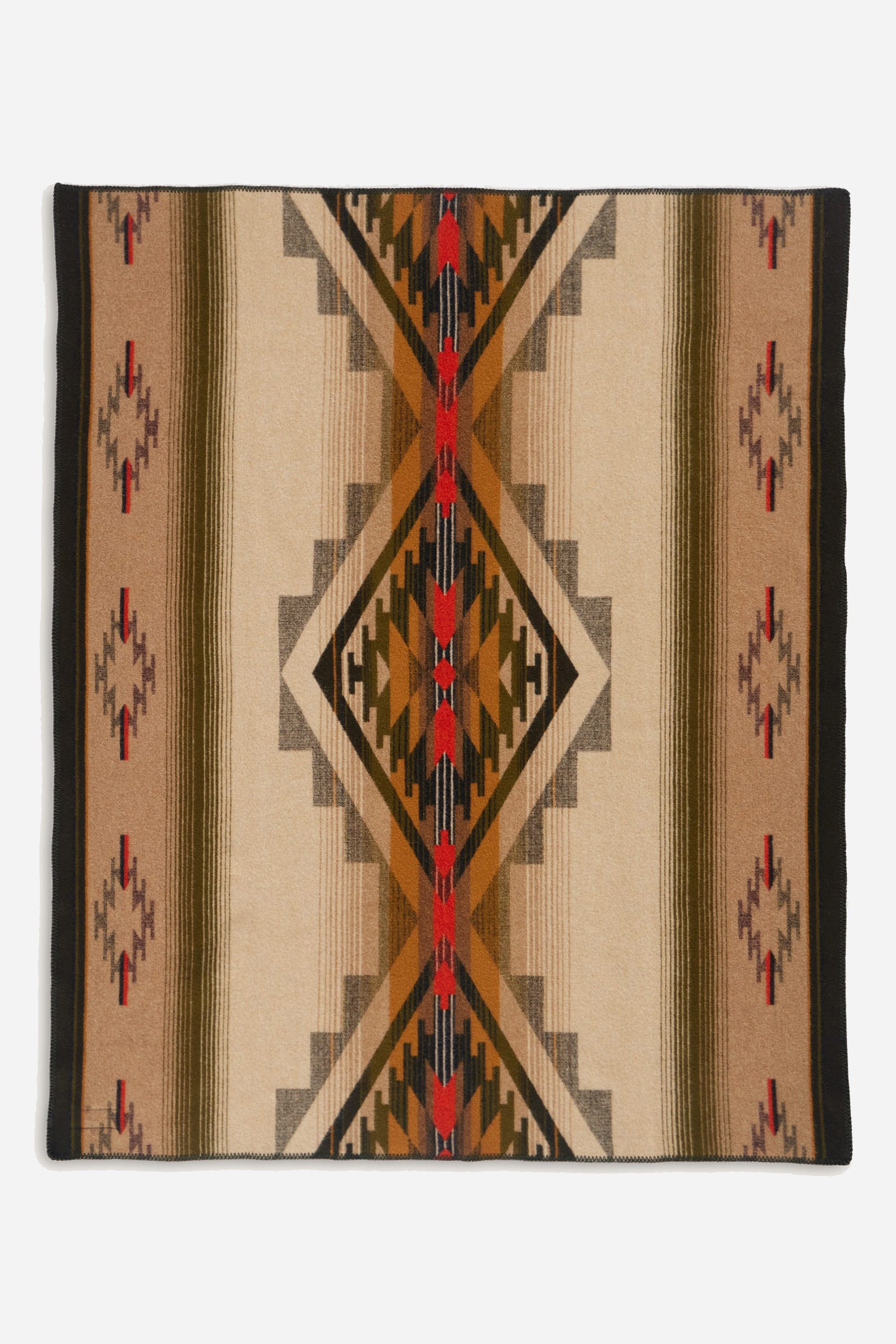 Contemporary Napped Throw Tumalo