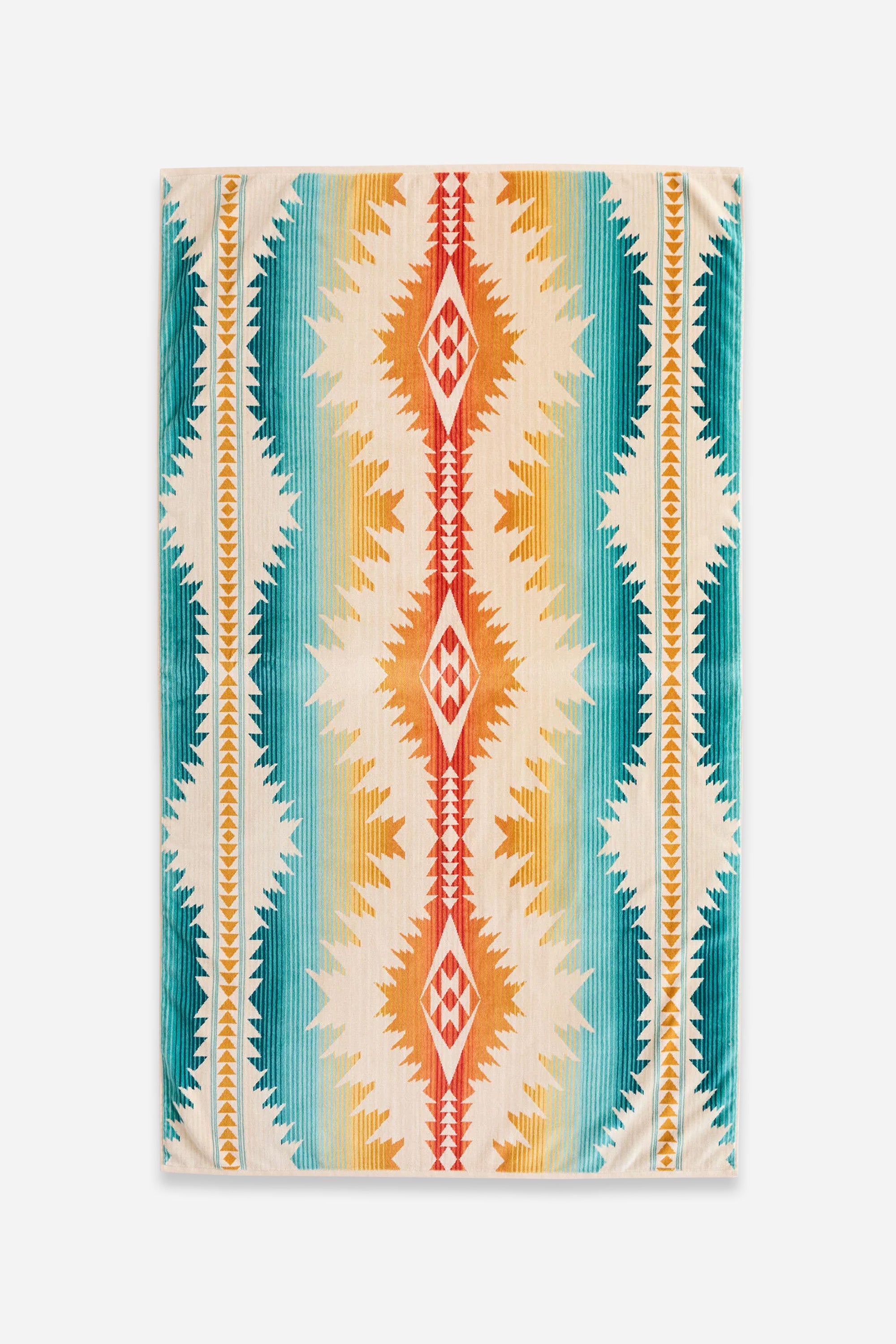 Oversized Jacquard Towel Sunset Pass