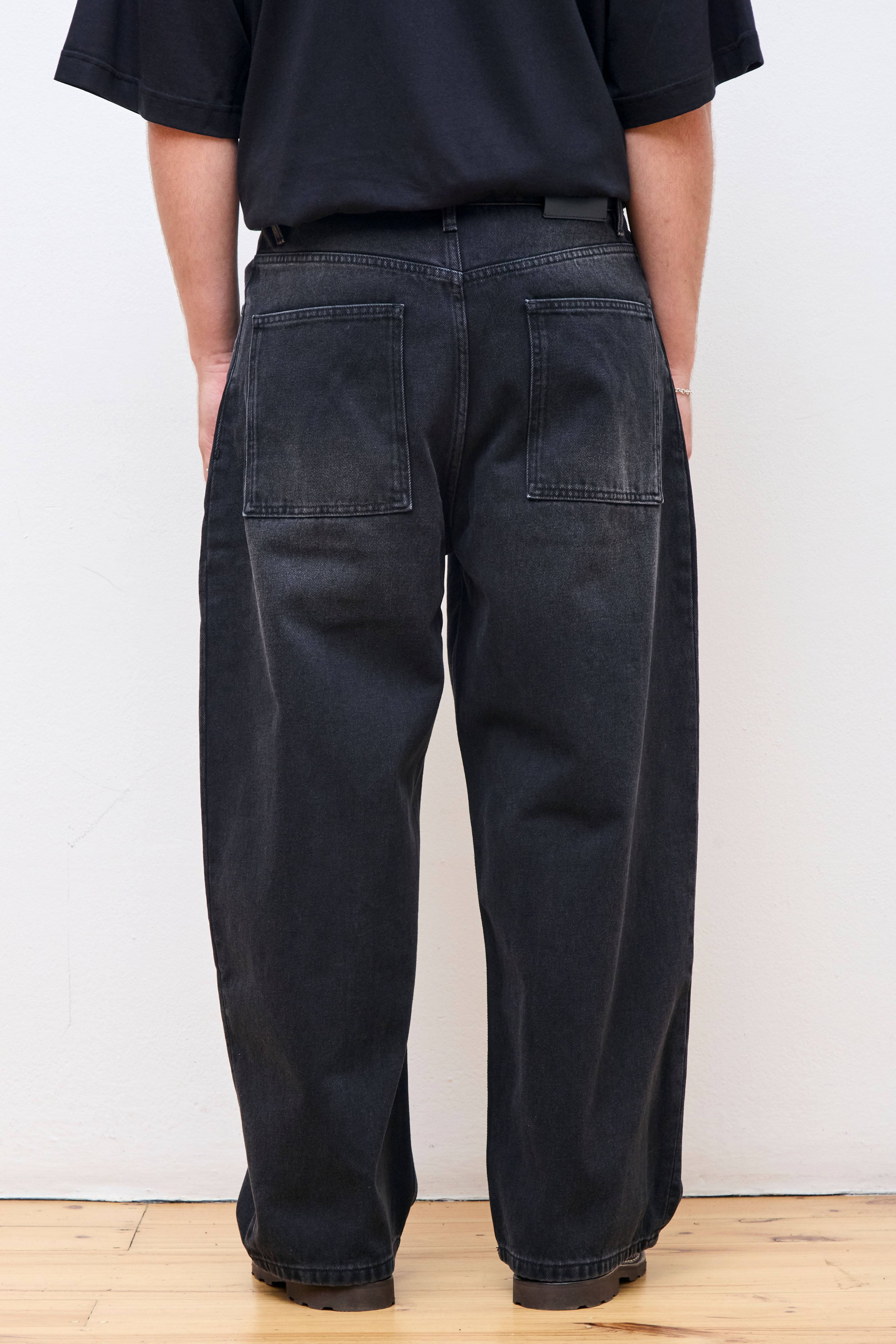 Paolo Pant Washed Black