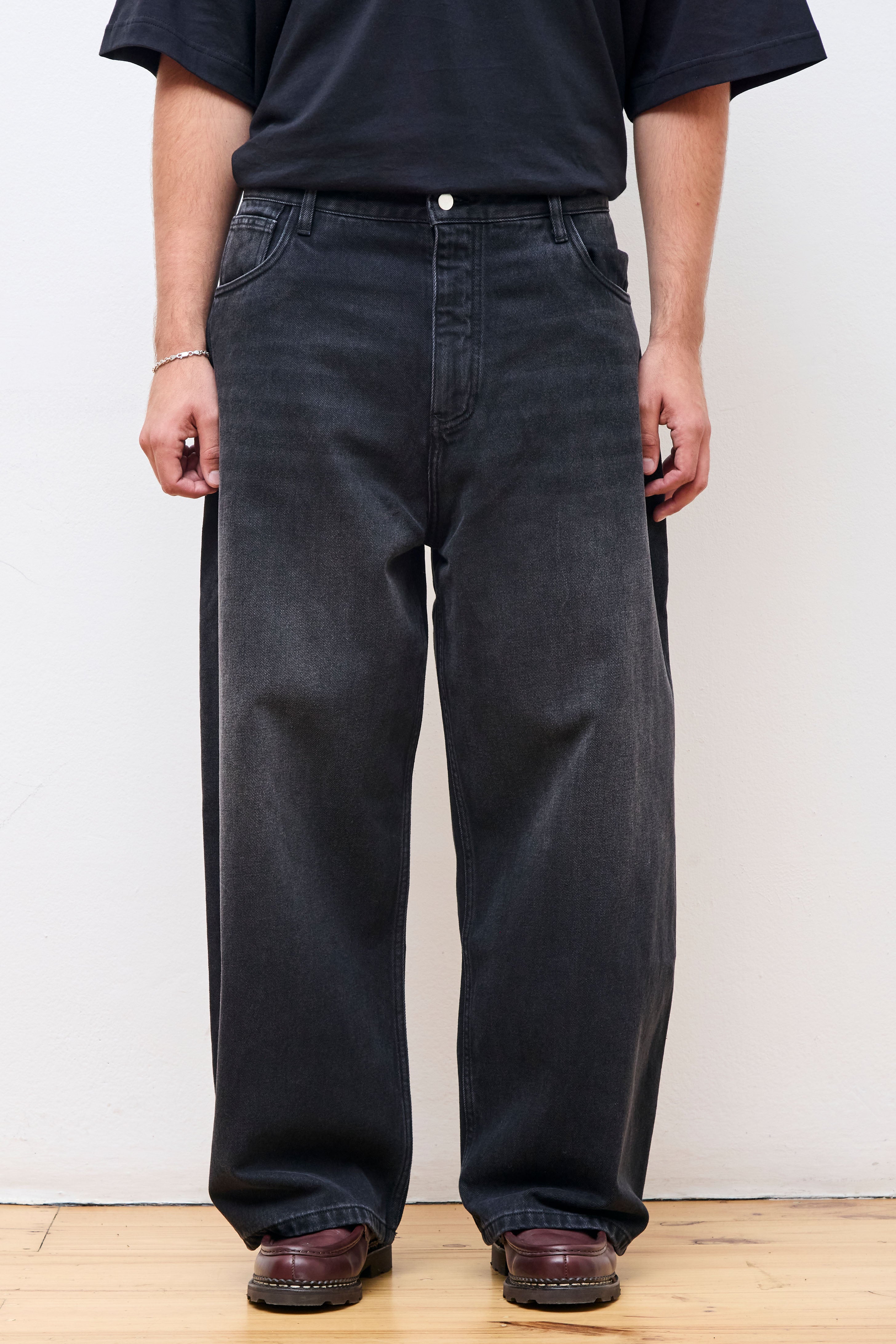 Paolo Pant Washed Black