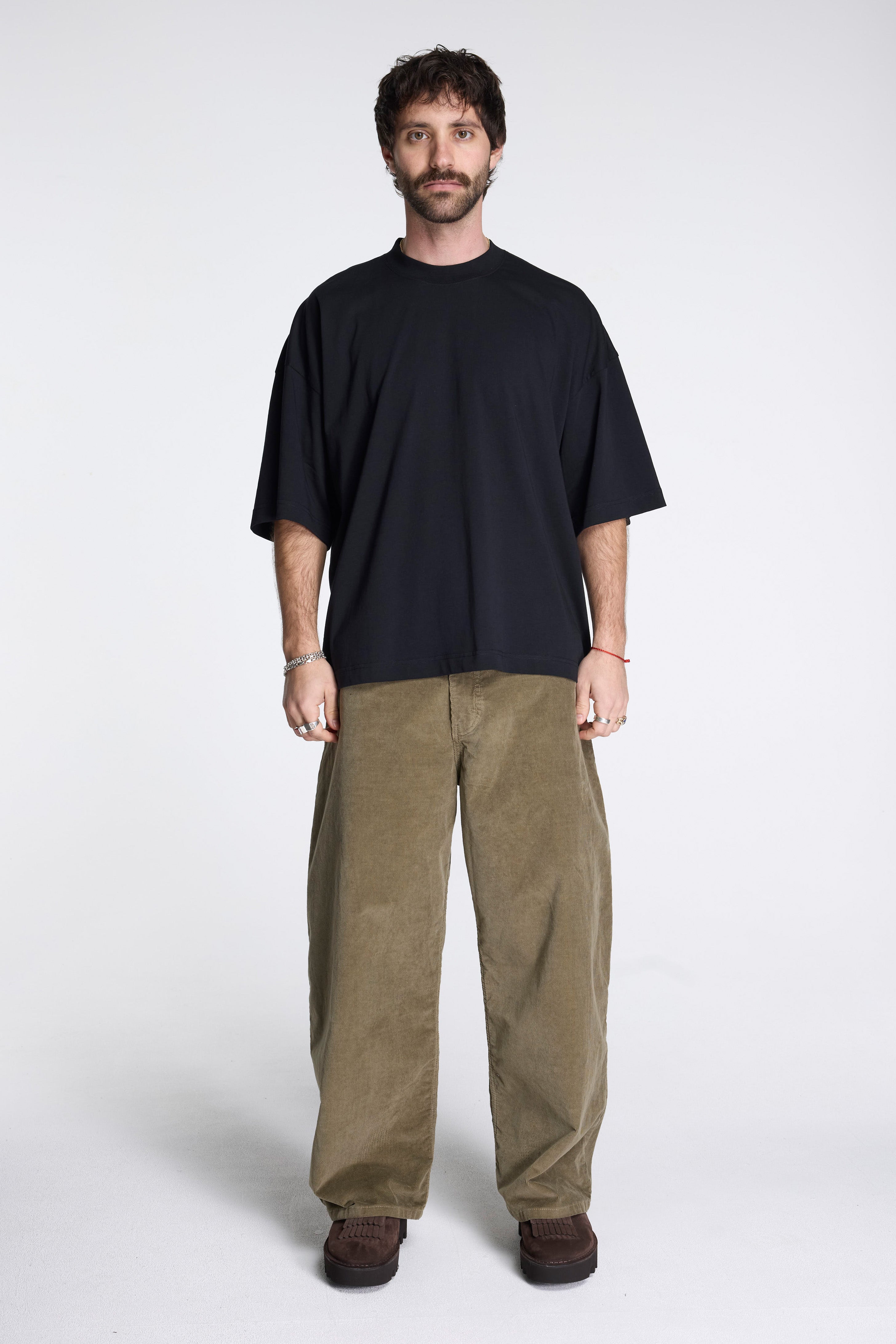 Paolo Washed Corduroy Pant Lichen