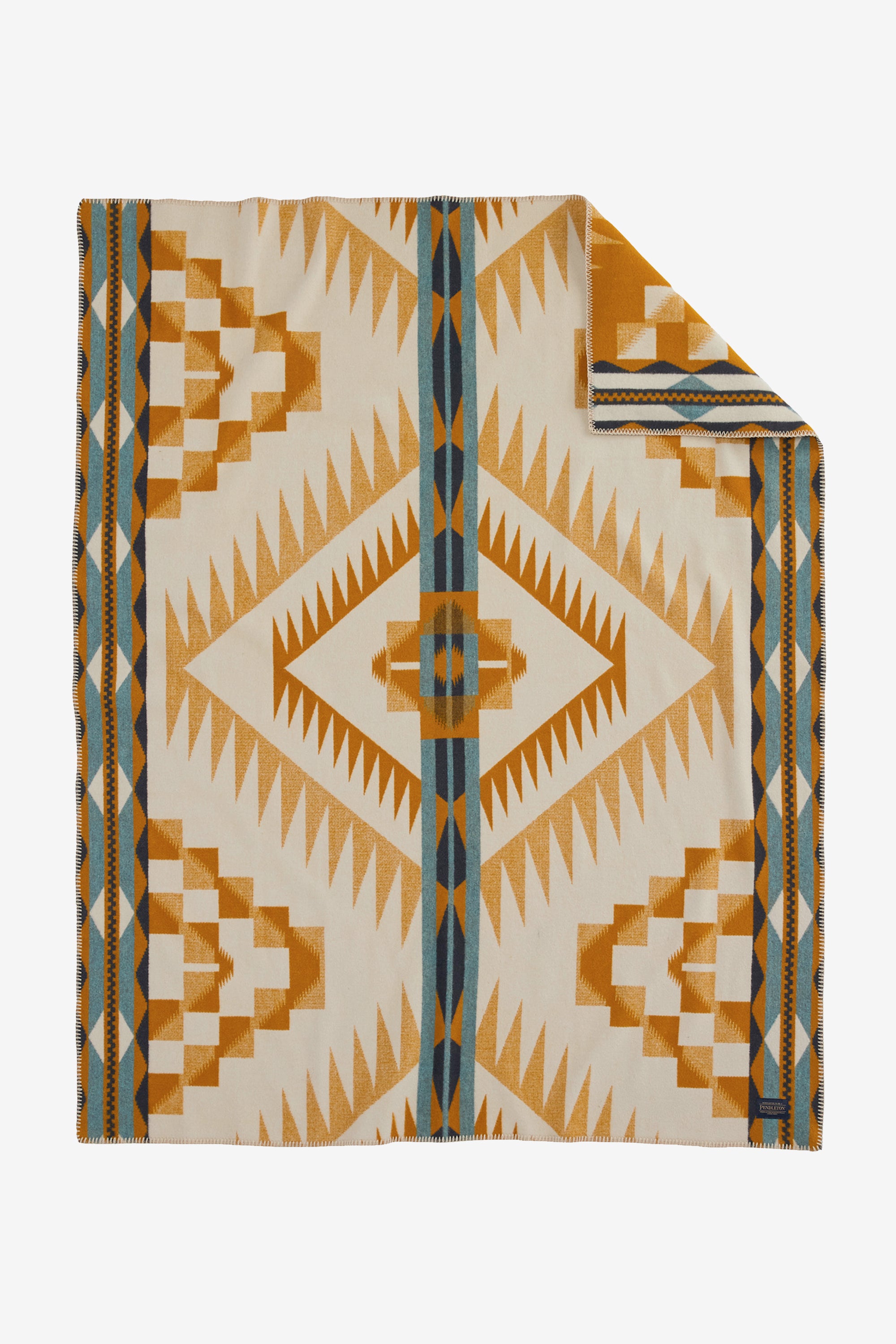 Contemporary Napped Throw Abiquiu Sky