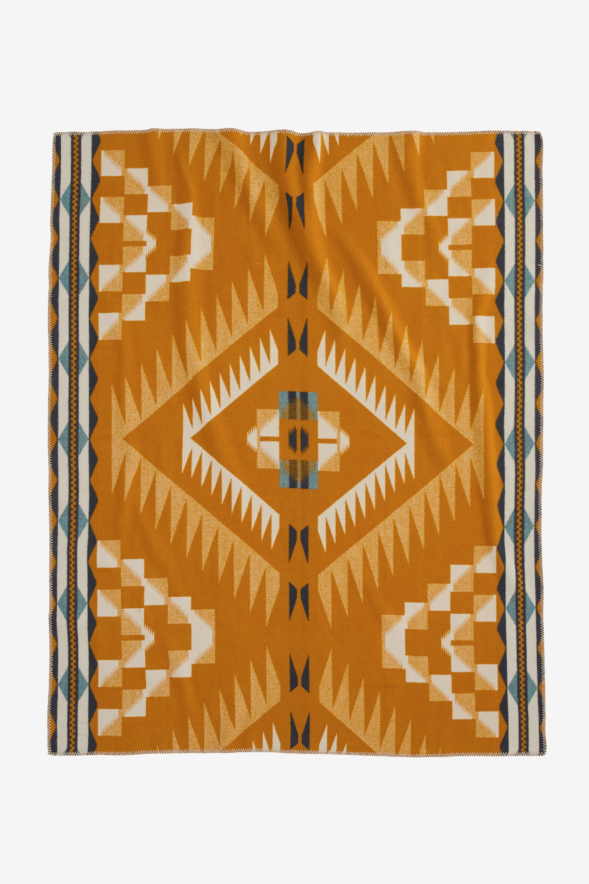 Contemporary Napped Throw Abiquiu Sky