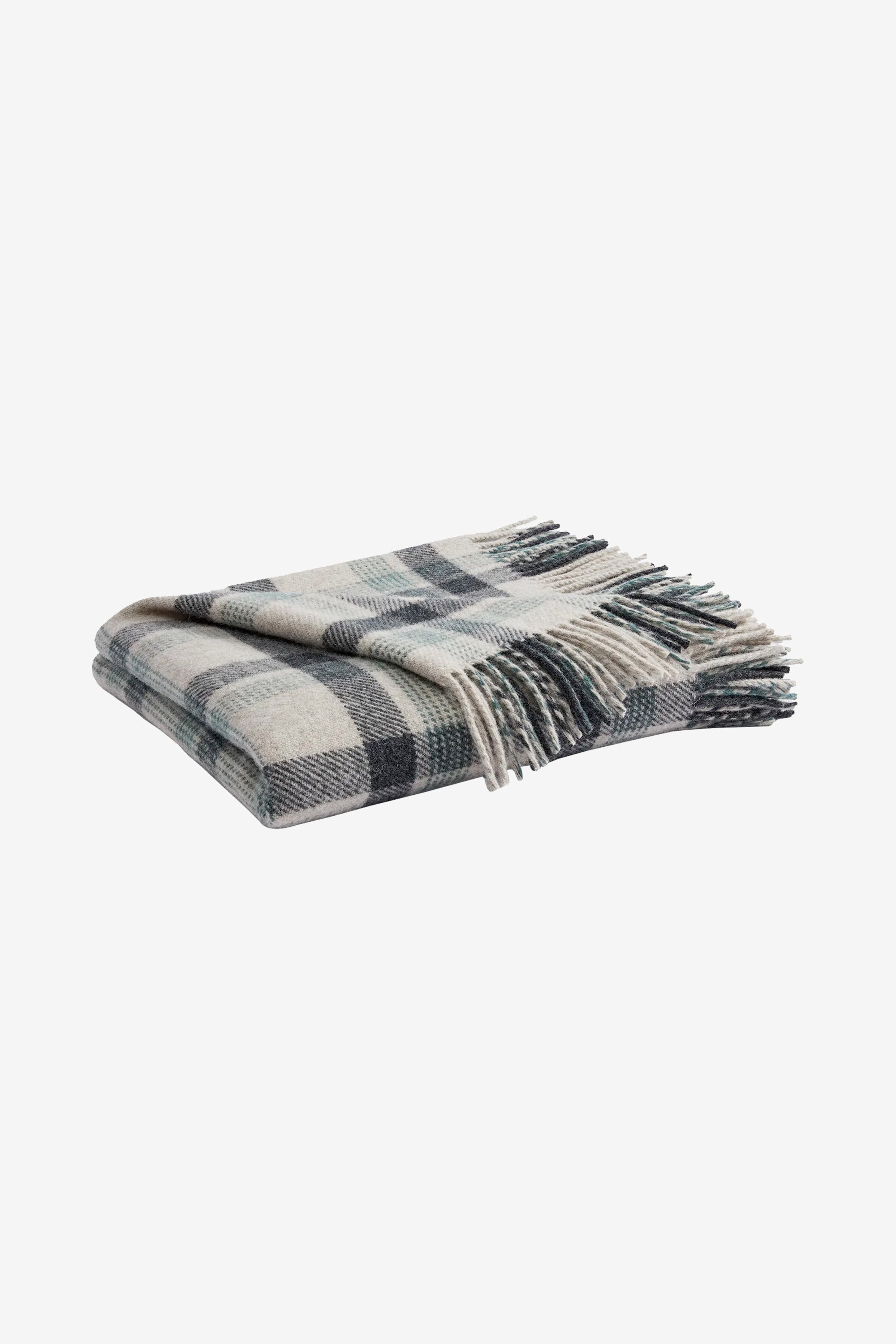 Eco Wise Washable Throw Kelso Plaid Oat