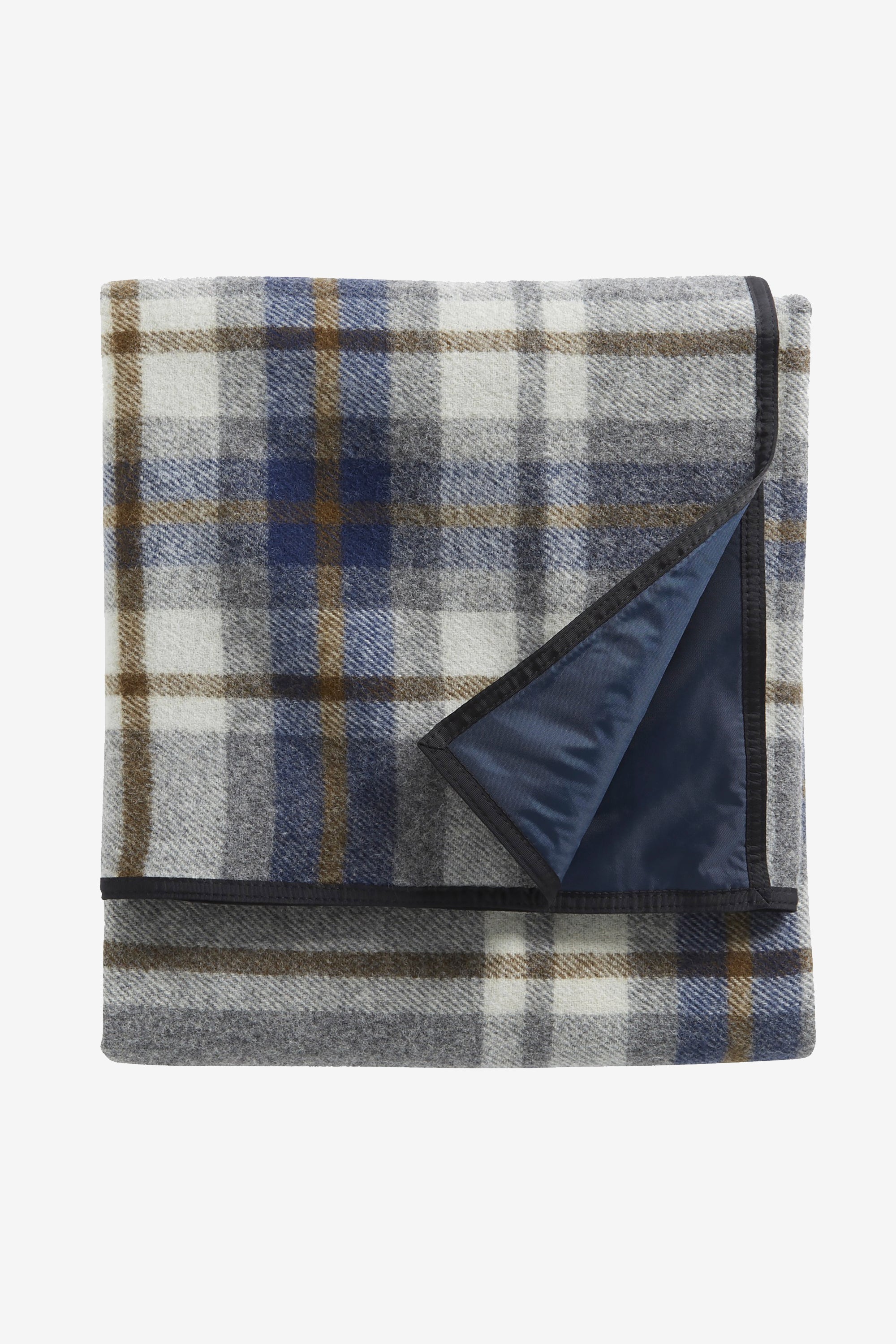 Nylon Backed Roll Up Blanket Raleigh Plaid