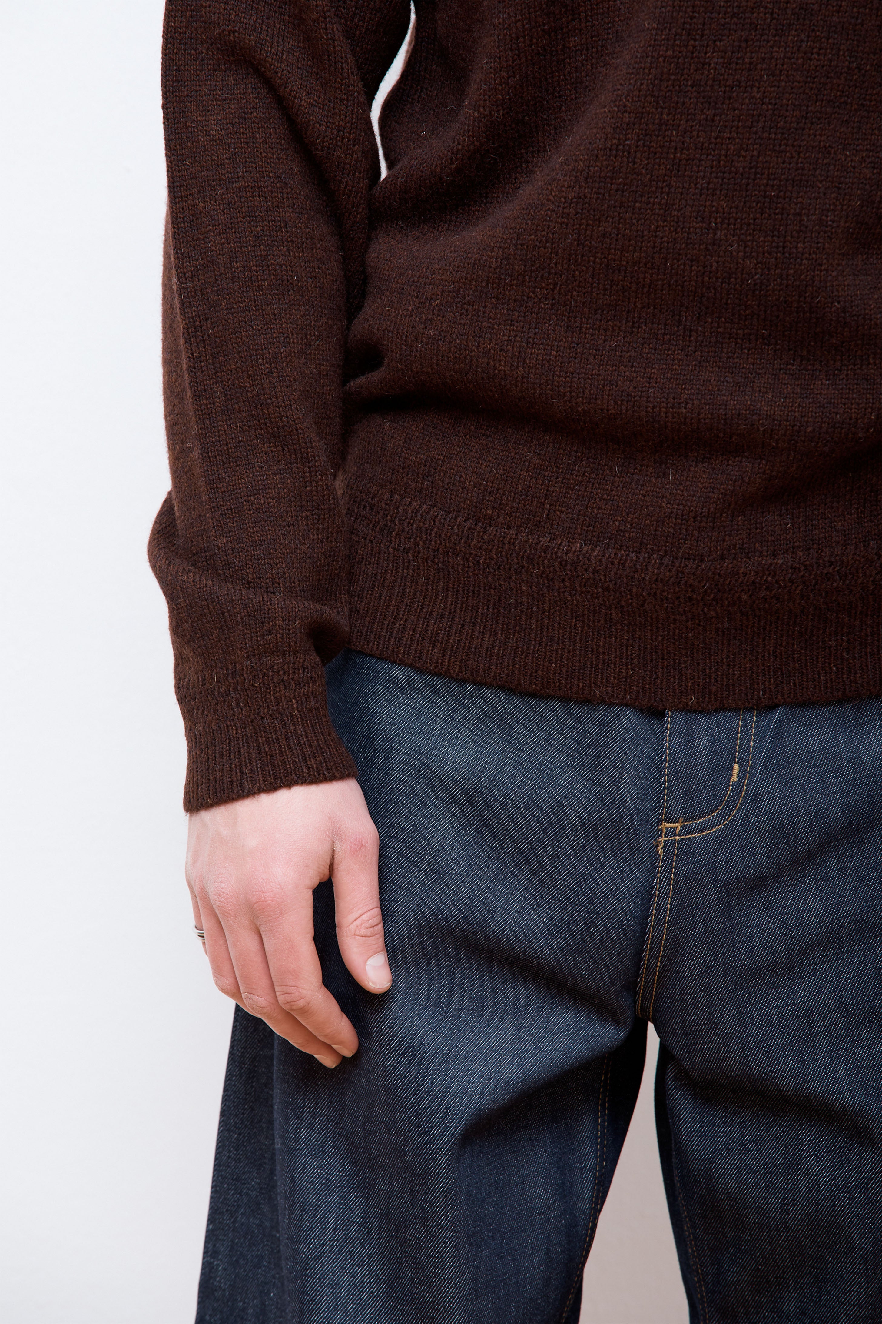 Wool Crew Espresso Heather