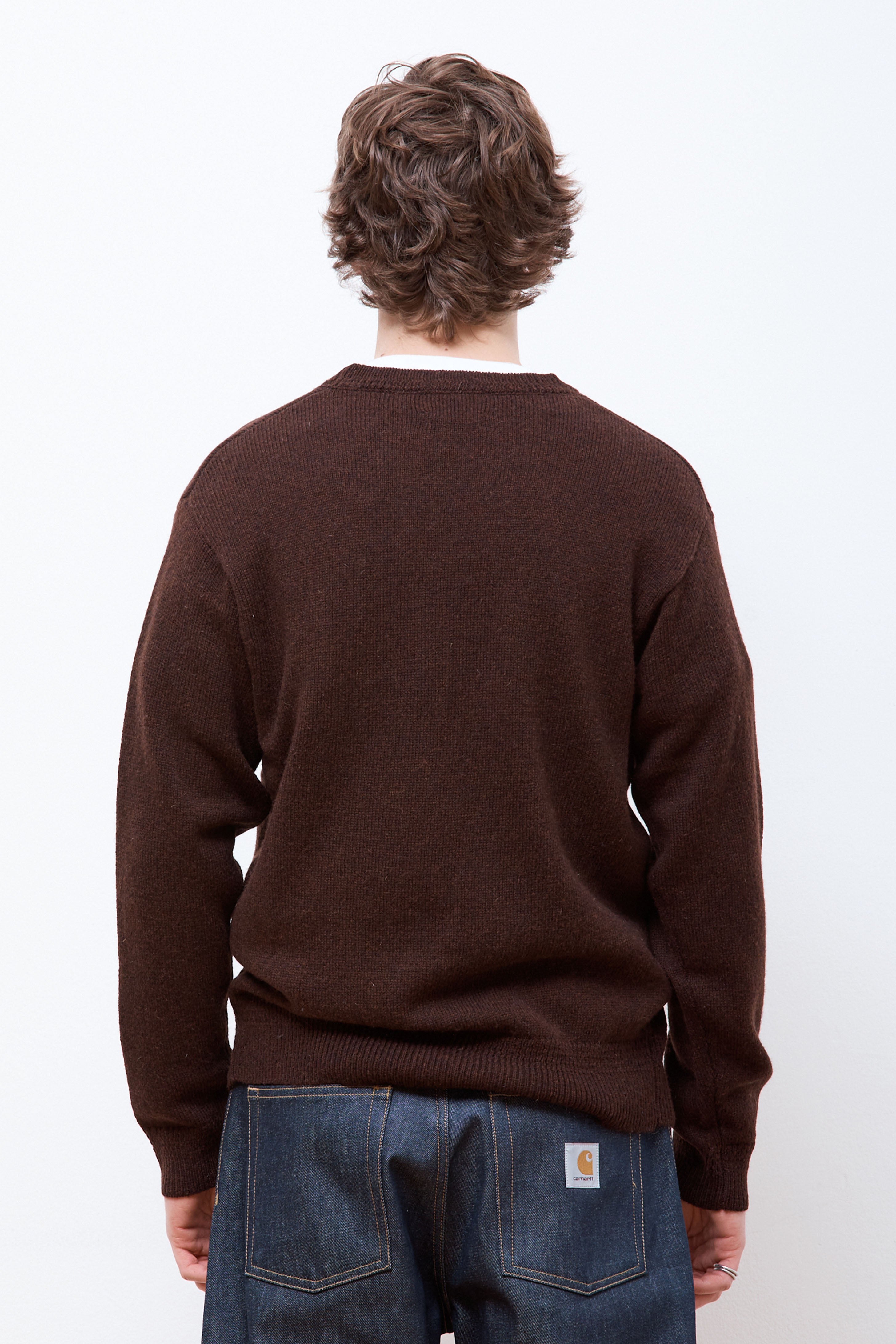 Wool Crew Espresso Heather