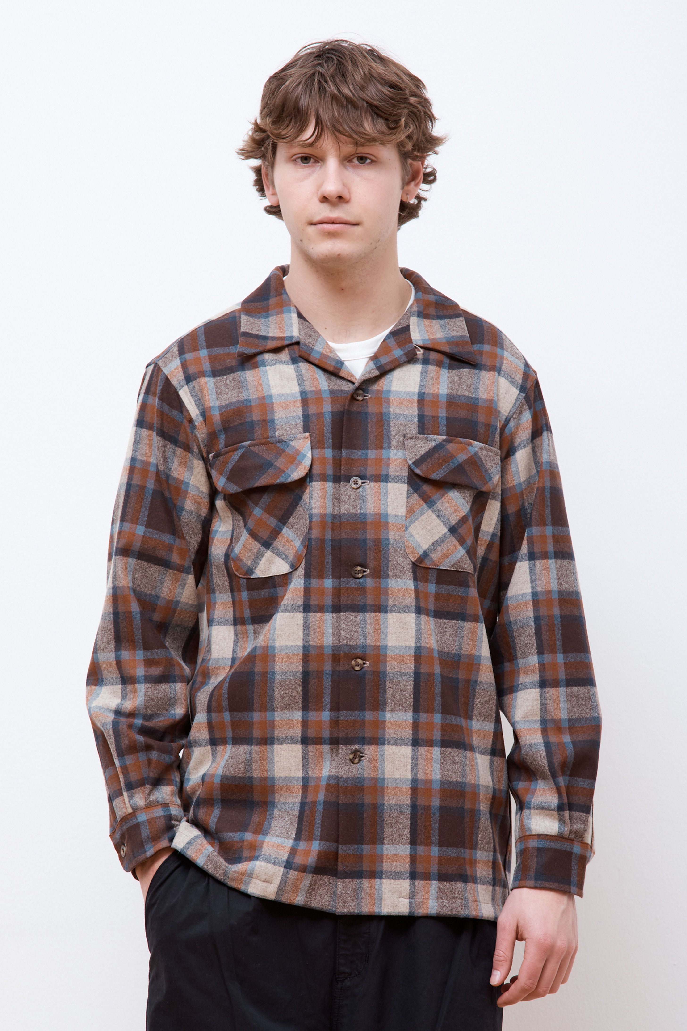 Original Board Shirt Brown/Tan Mix Plaid