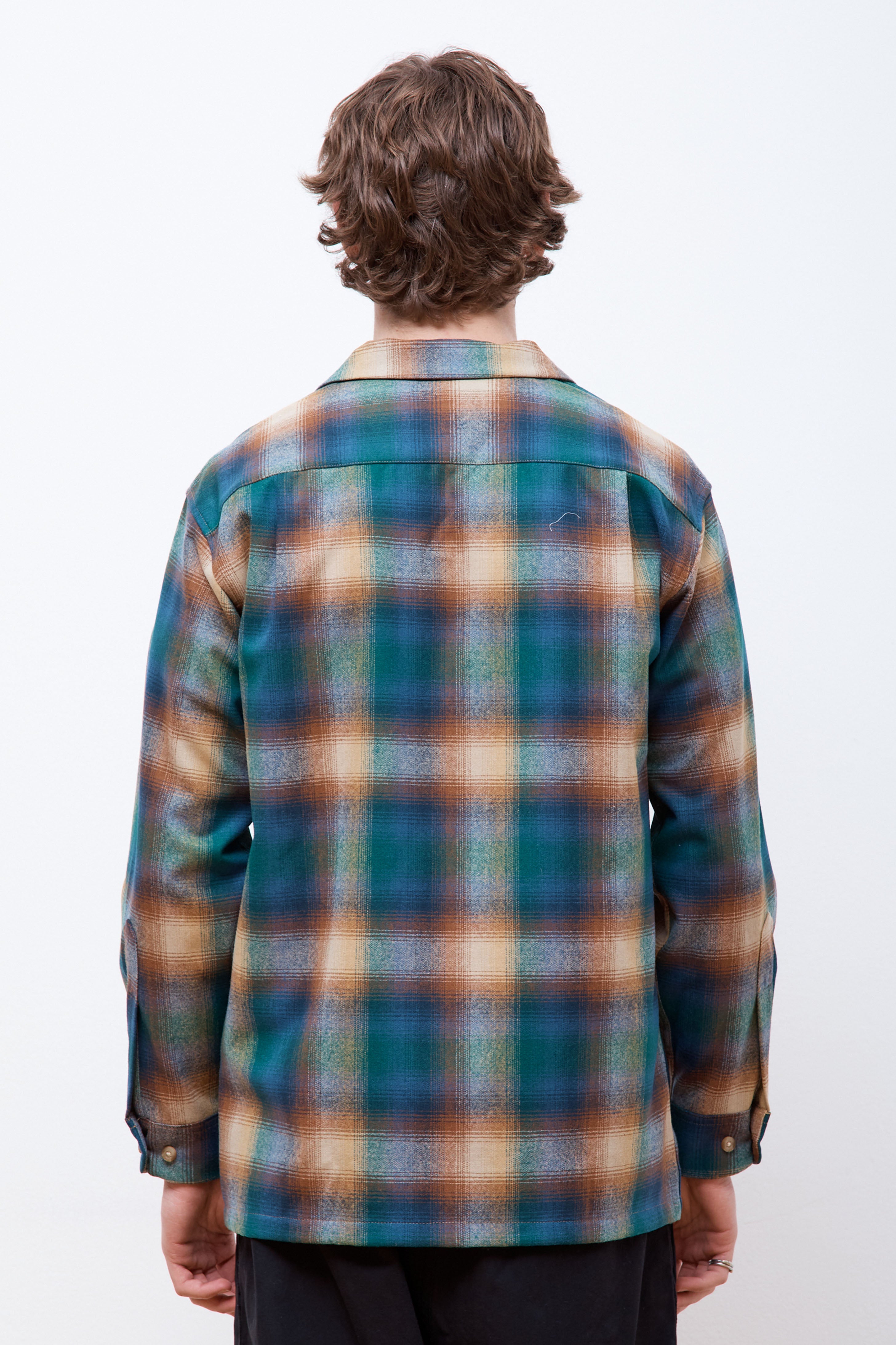 Original Board Shirt Blue/Brown Multi Ombre