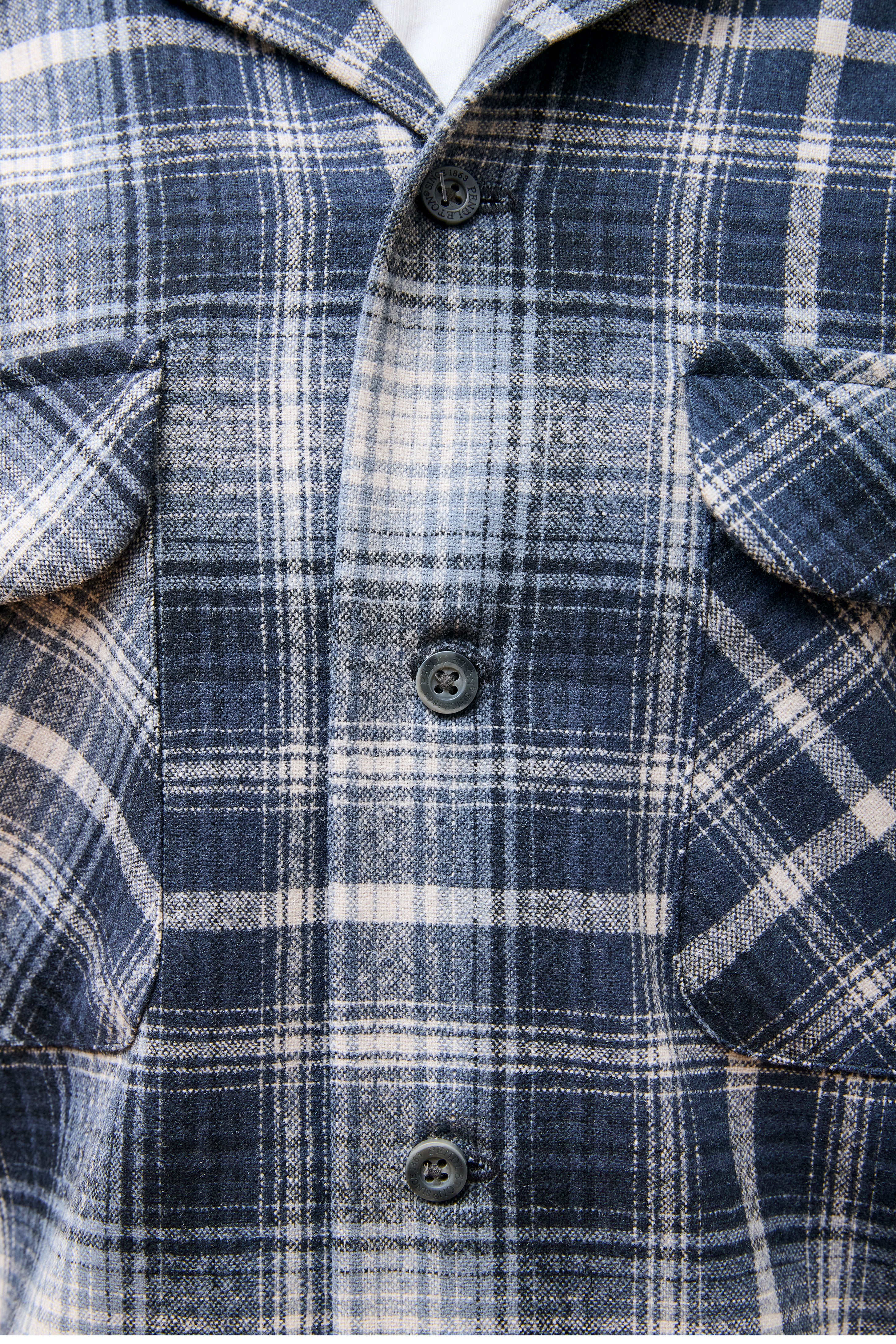 Board Shirt Grey/Tan Ombre