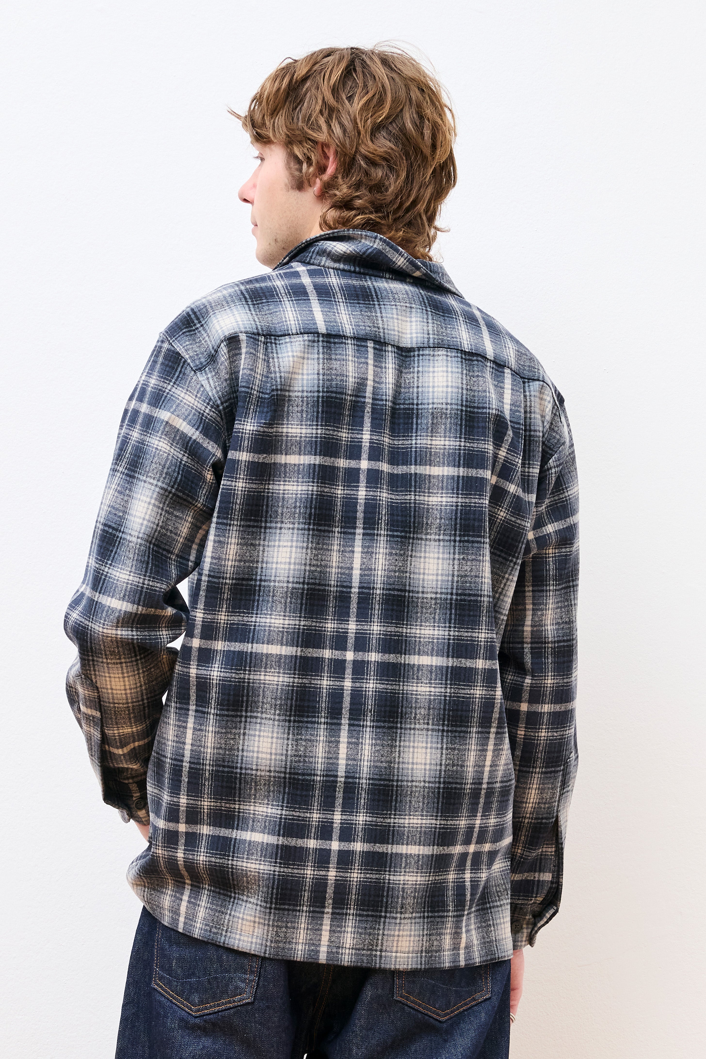 Board Shirt Grey/Tan Ombre