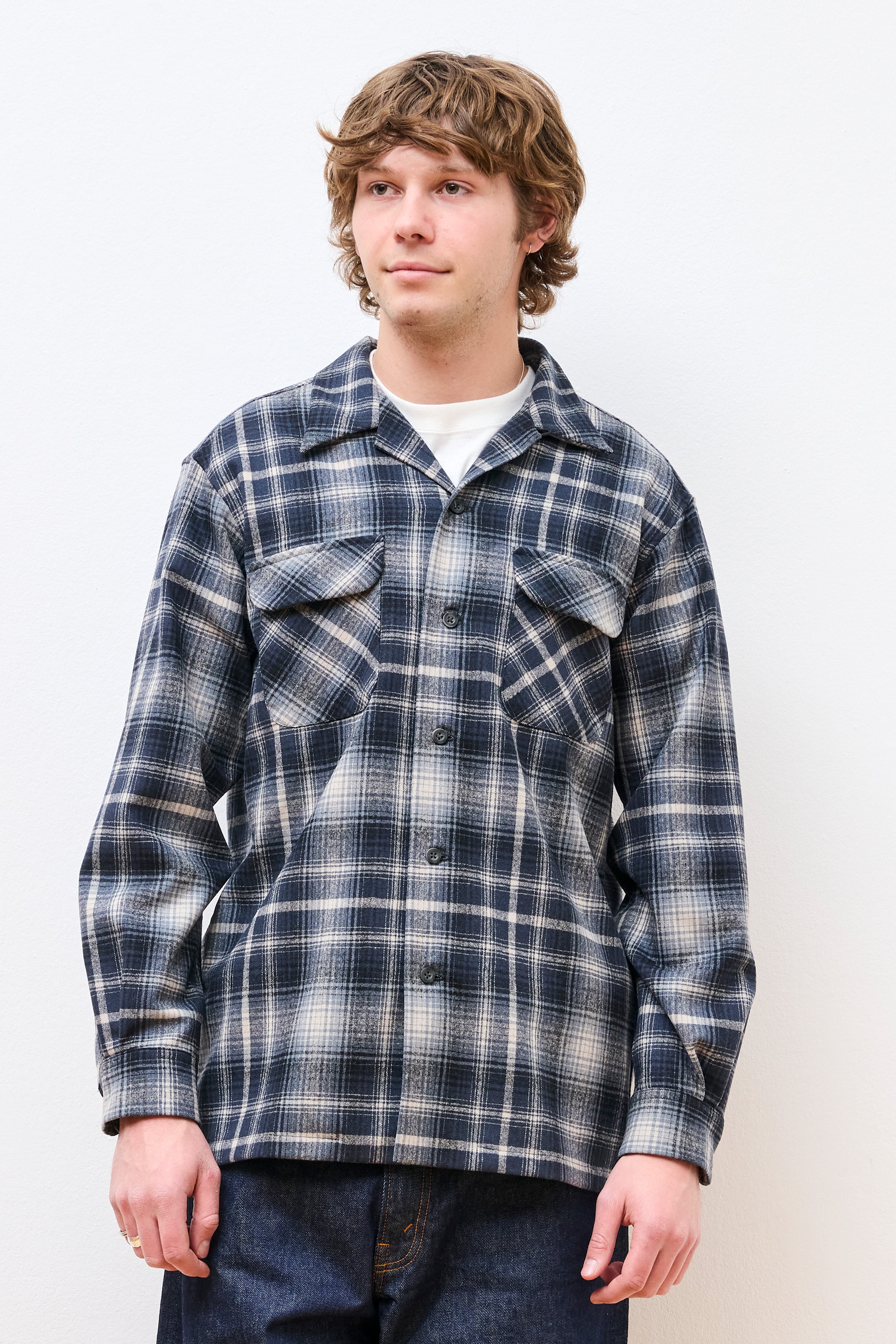 Board Shirt Grey/Tan Ombre