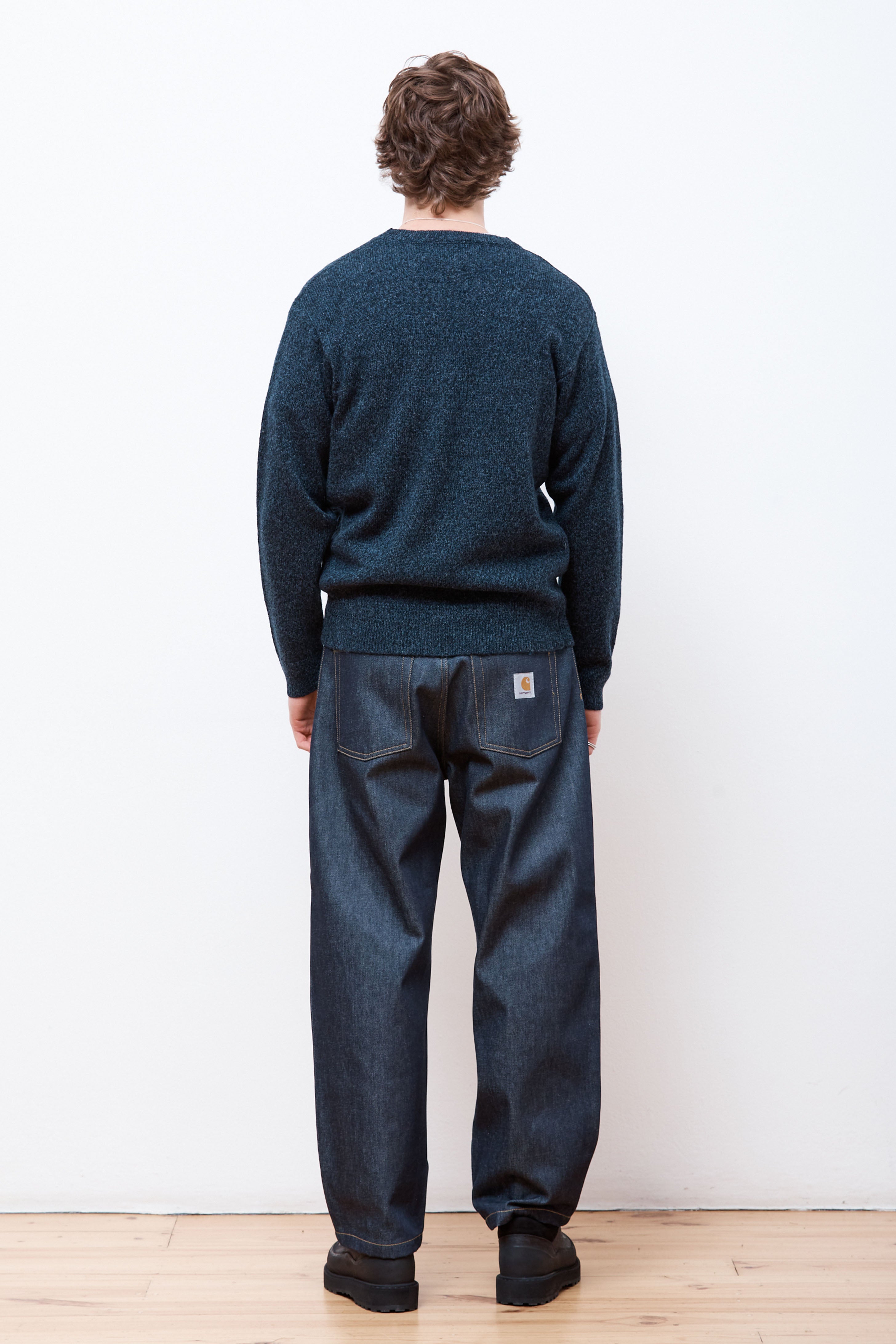 Wool Crew Indigo Heather