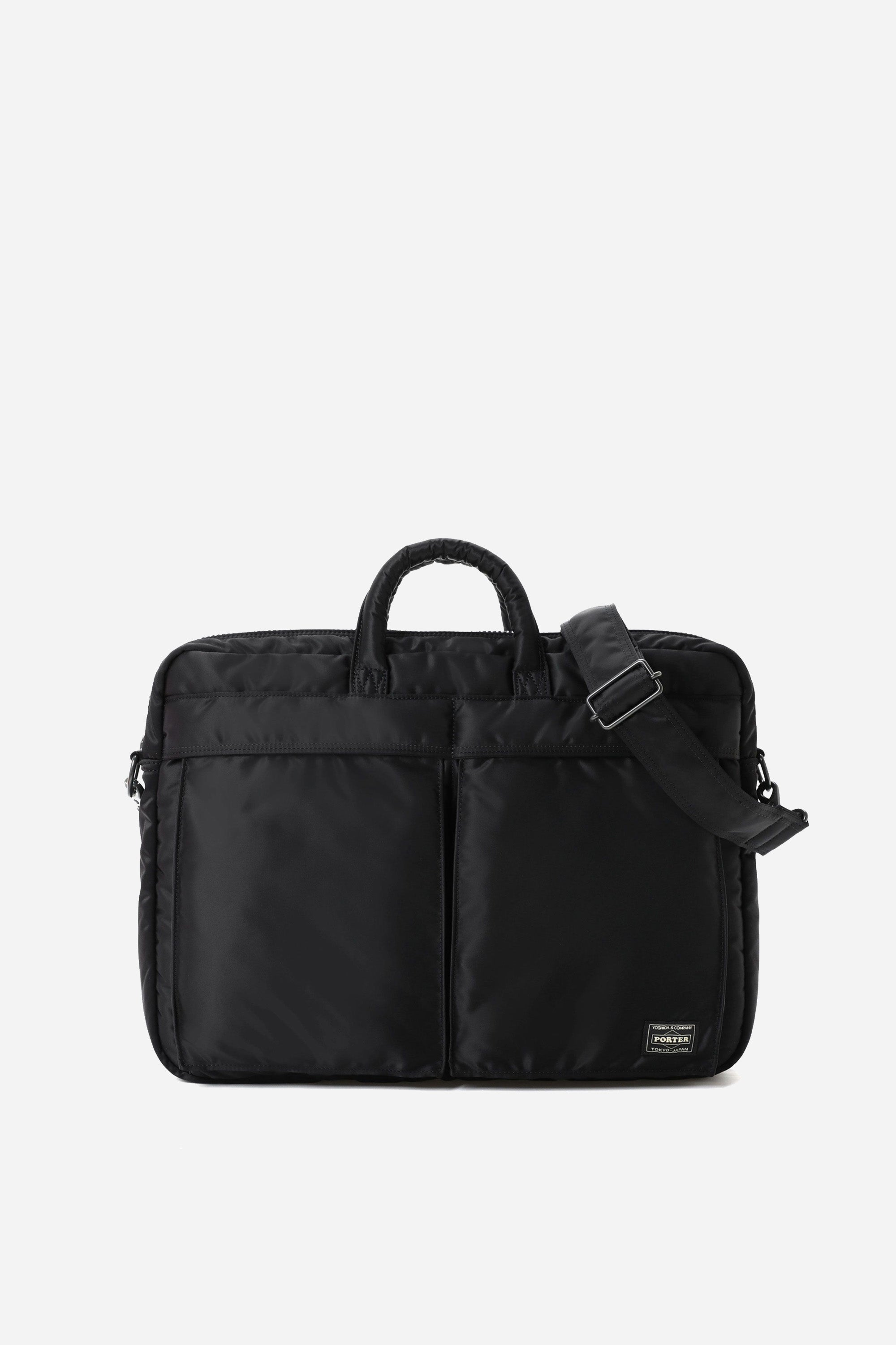 Porter Yoshida & Co. Tanker 2Way Document Bag Black | HAVN