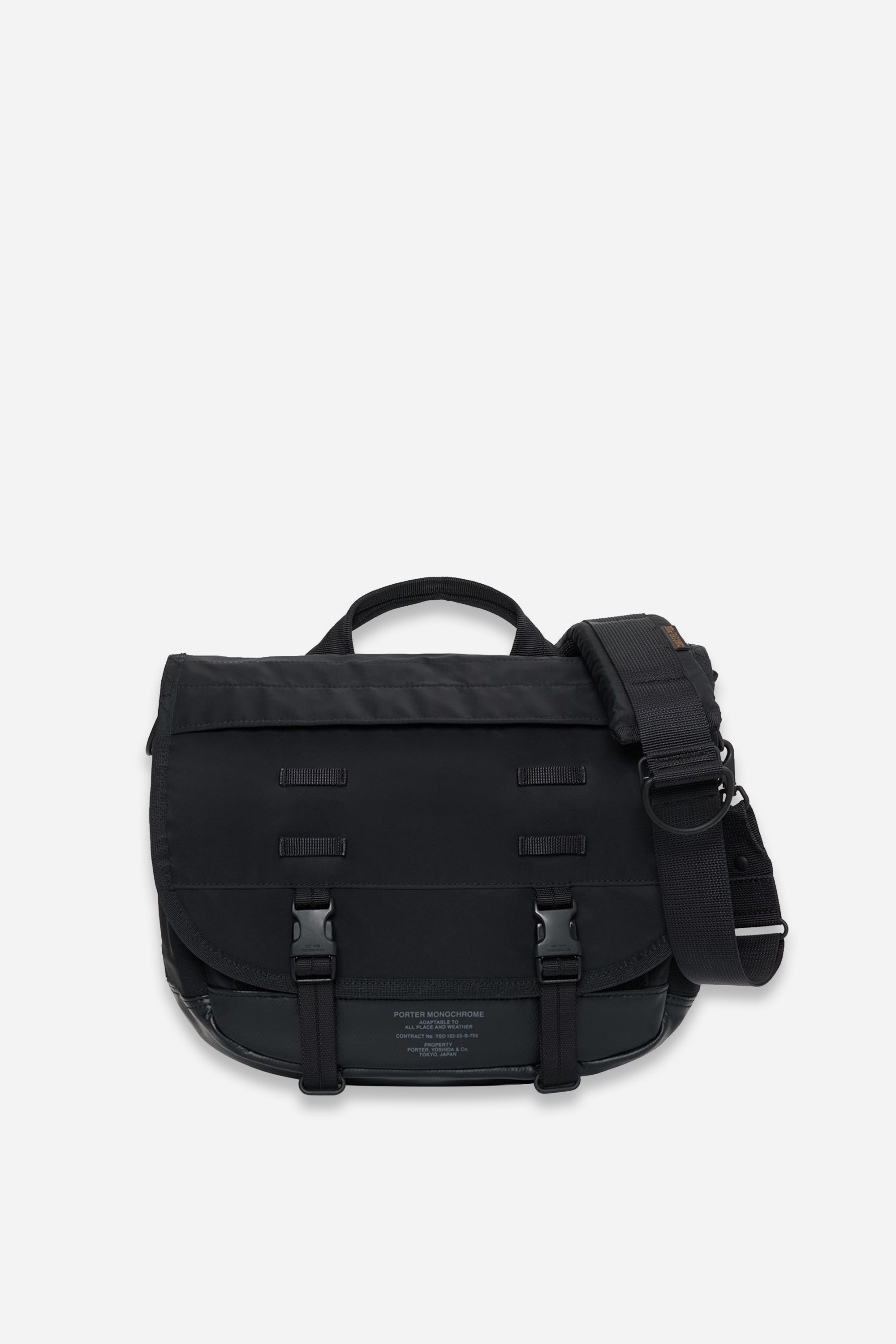 Monochrome Messenger Bag (S) Black