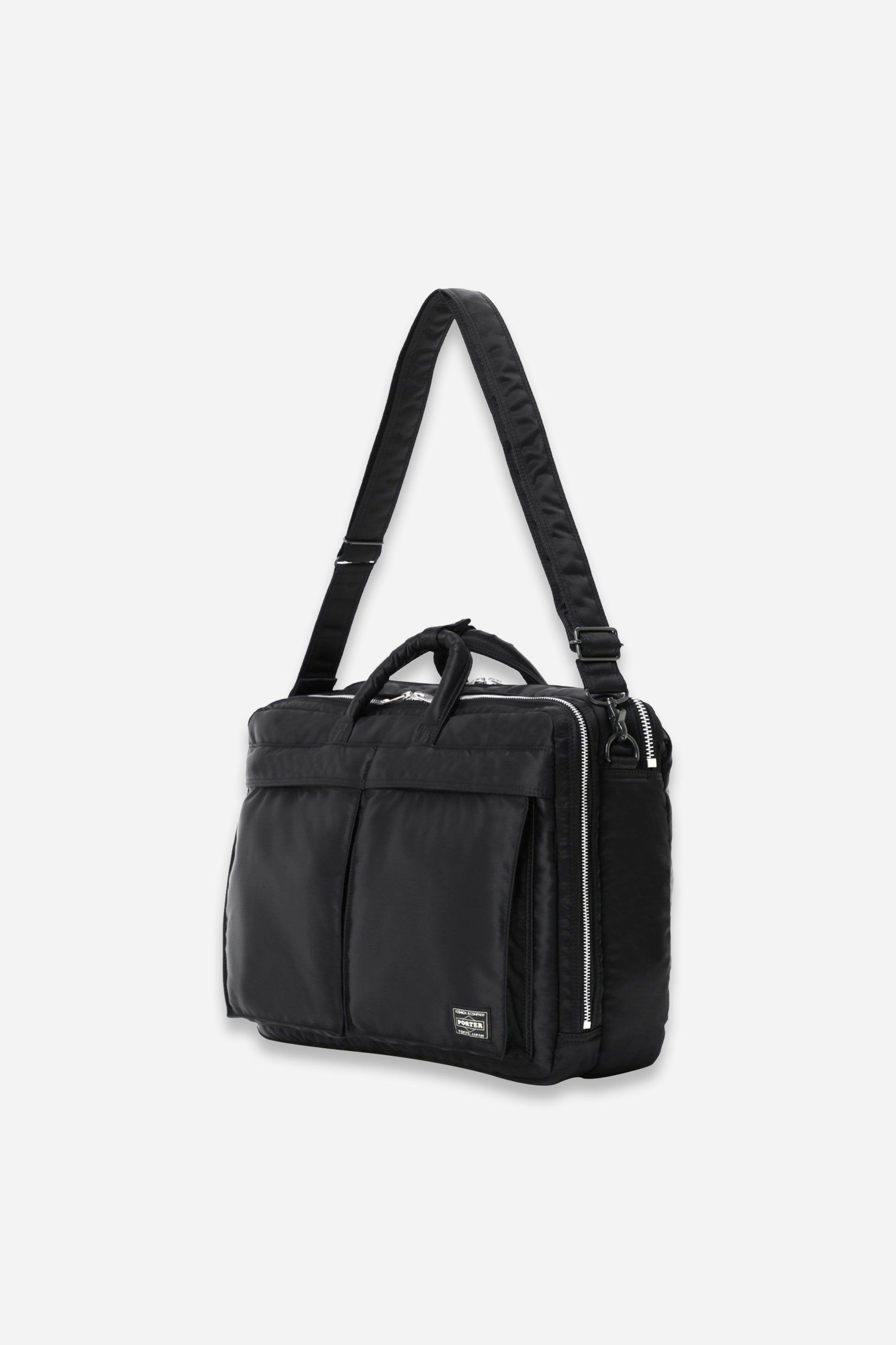 Tanker 3Way Document Bag (W-Zip) Black