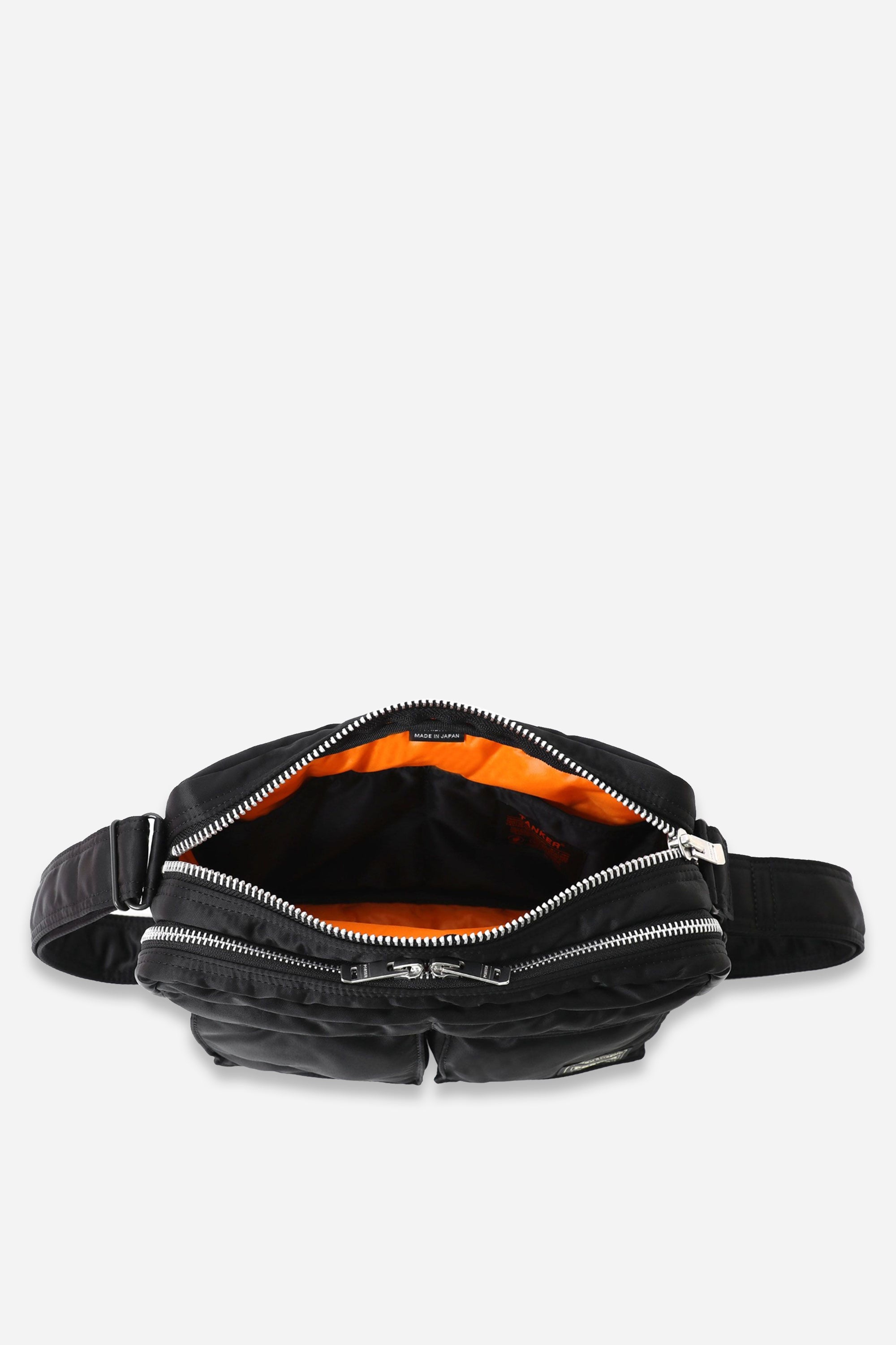 Tanker Sling Bag W-Zip Black