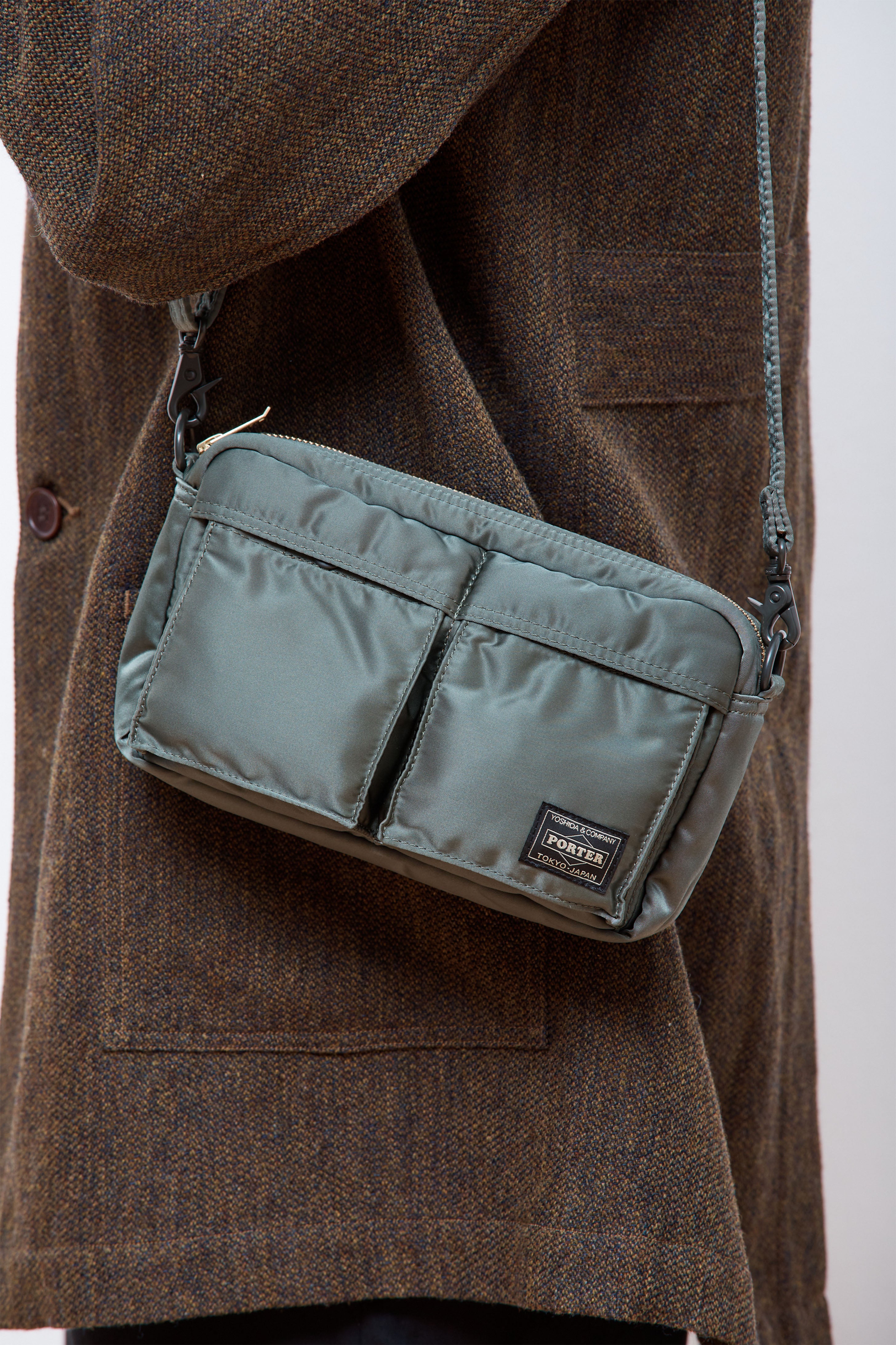 New Tanker Sling Bag Sage Green