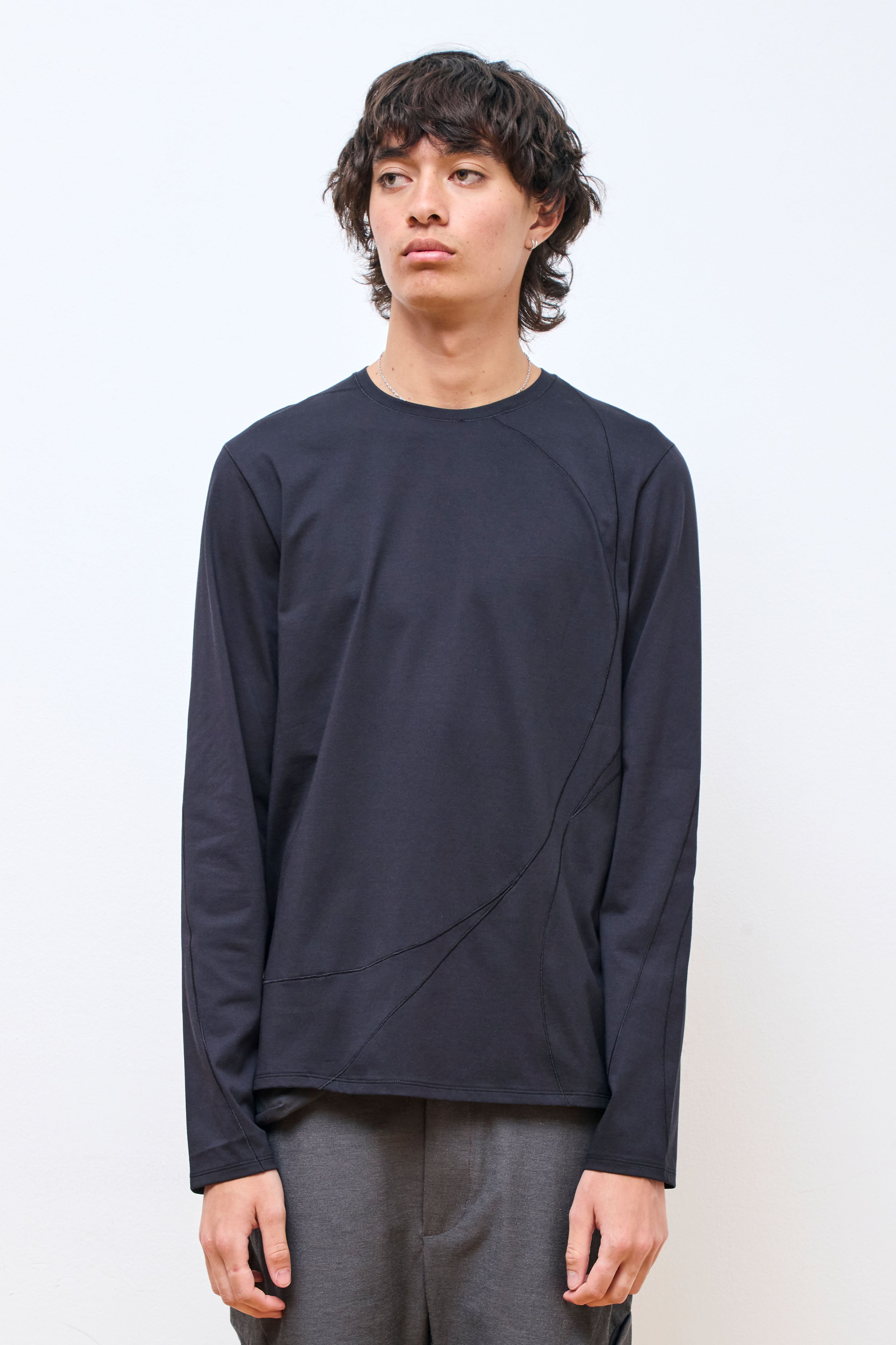 7.0 Long Sleeve Center Black