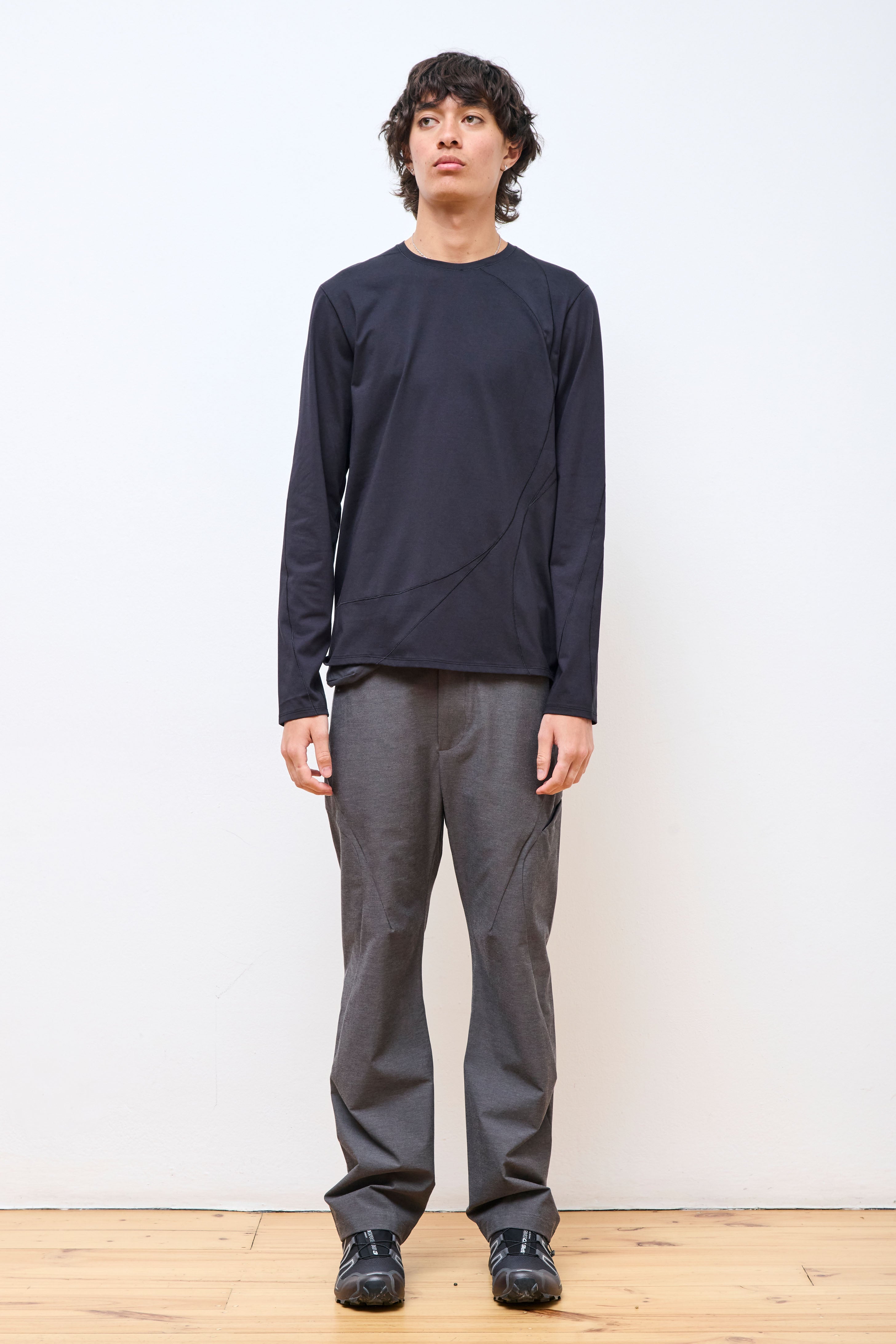 7.0 Long Sleeve Center Black