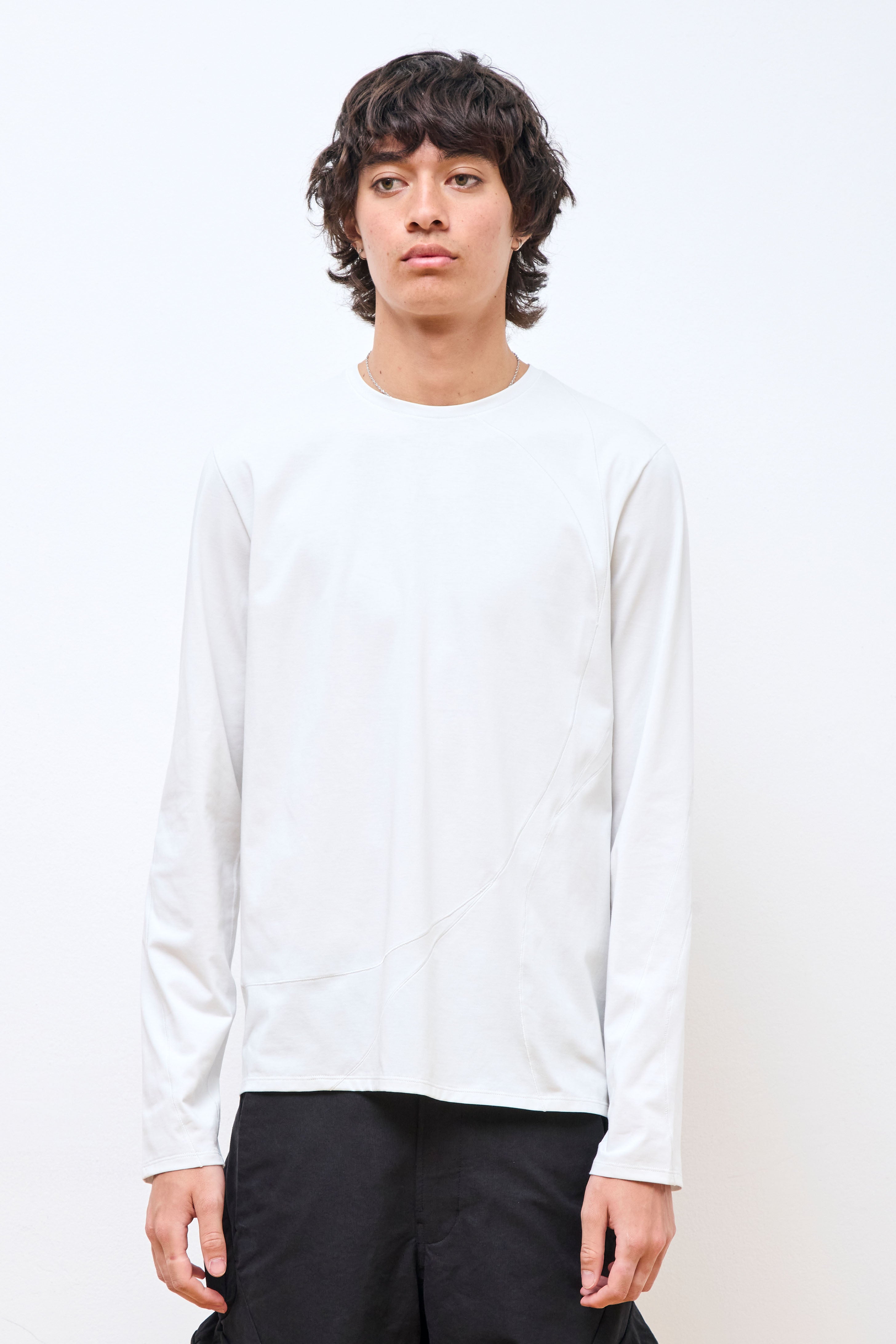 7.0 Long Sleeve Center White