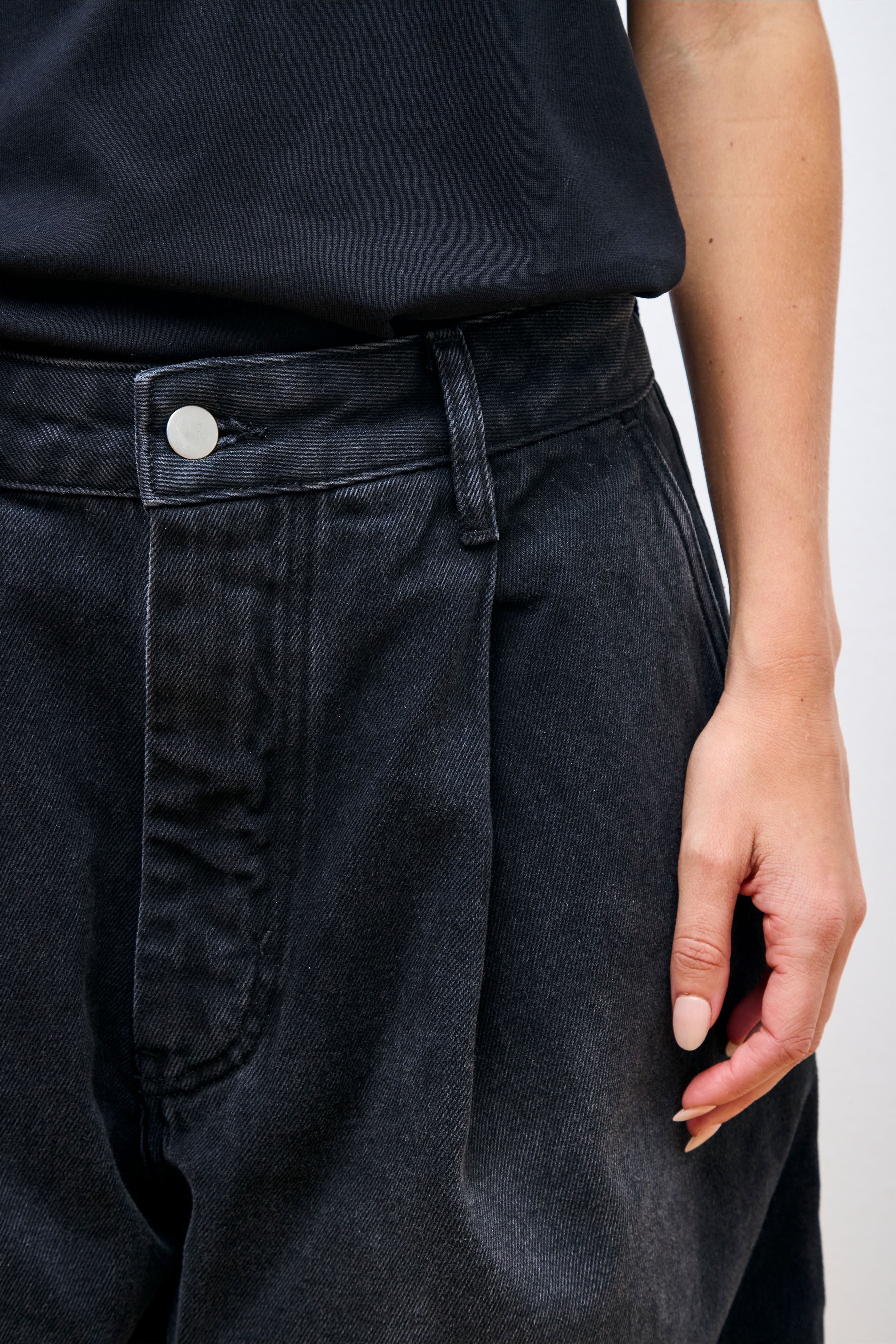 Puch Denim Washed Black