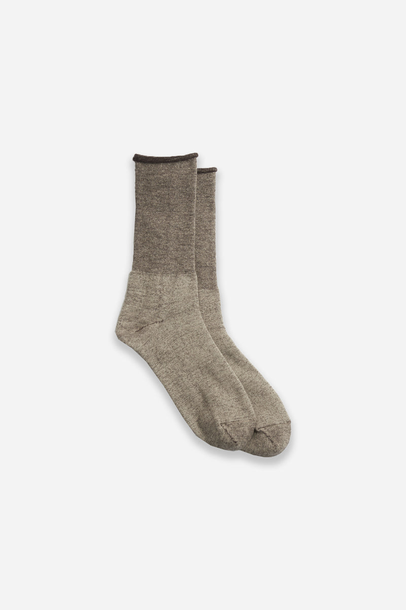City Socks Gray/D.Brown