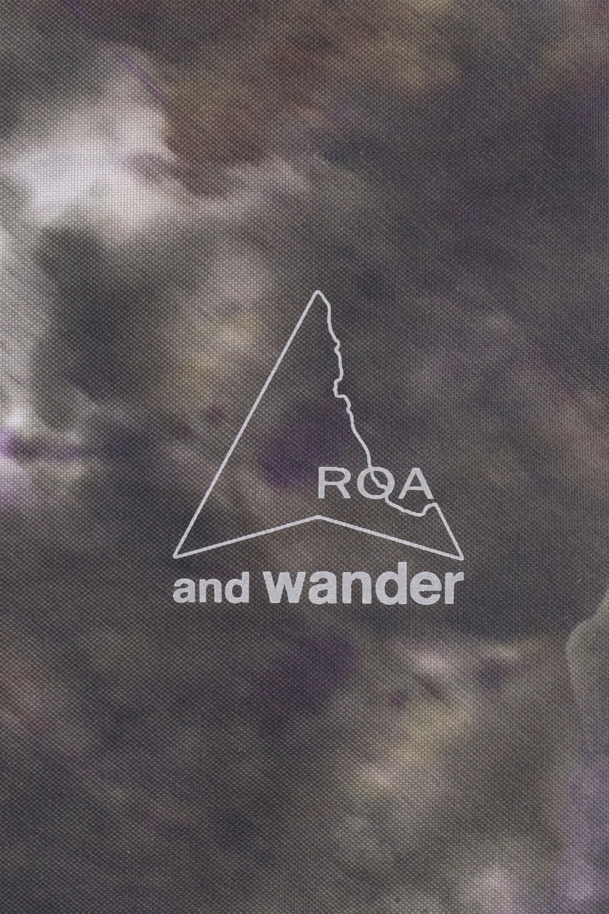 Roa × And Wander 2Way Tote Bag Camouflage Camo