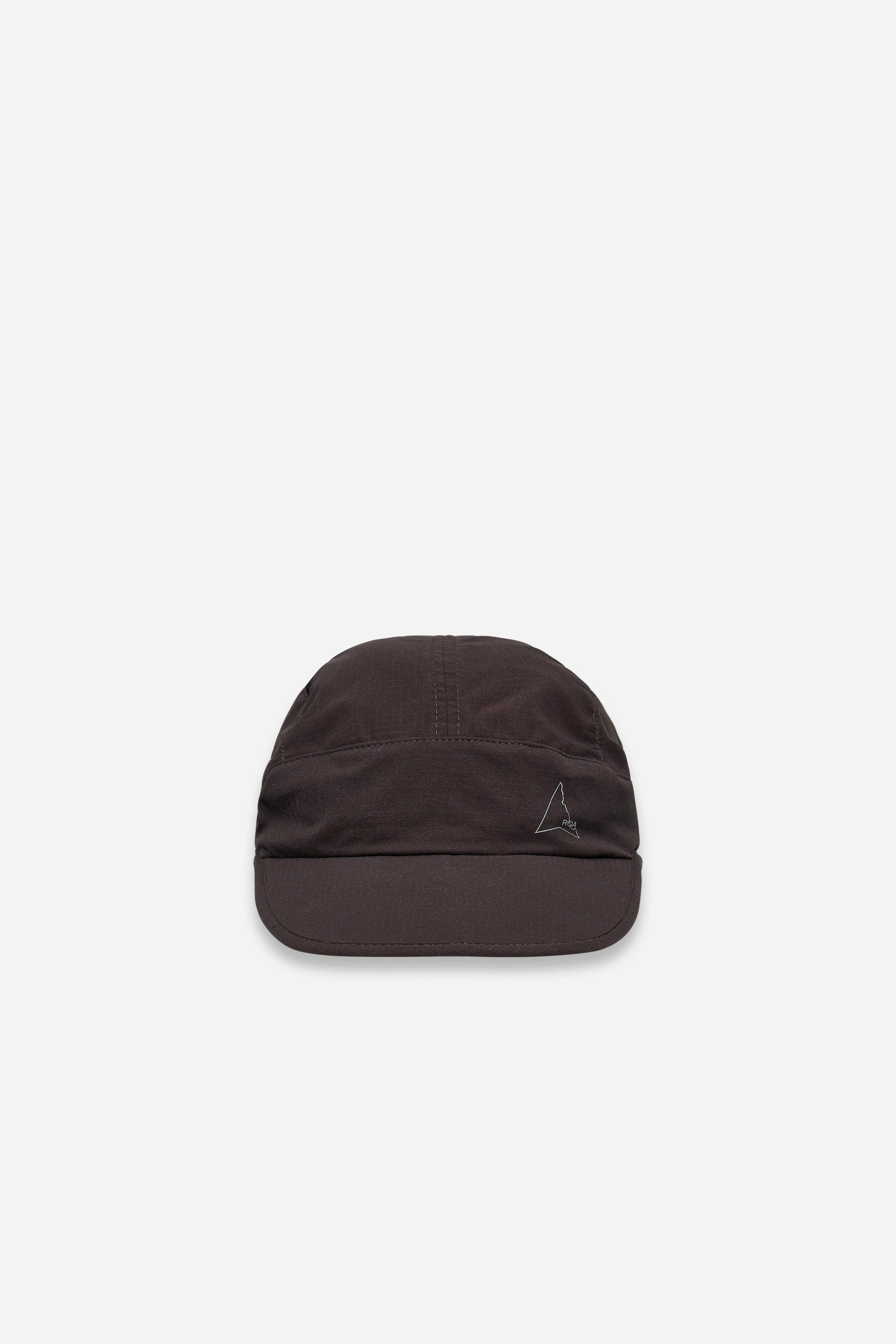 Bri Open Weave Cap Dark Brown