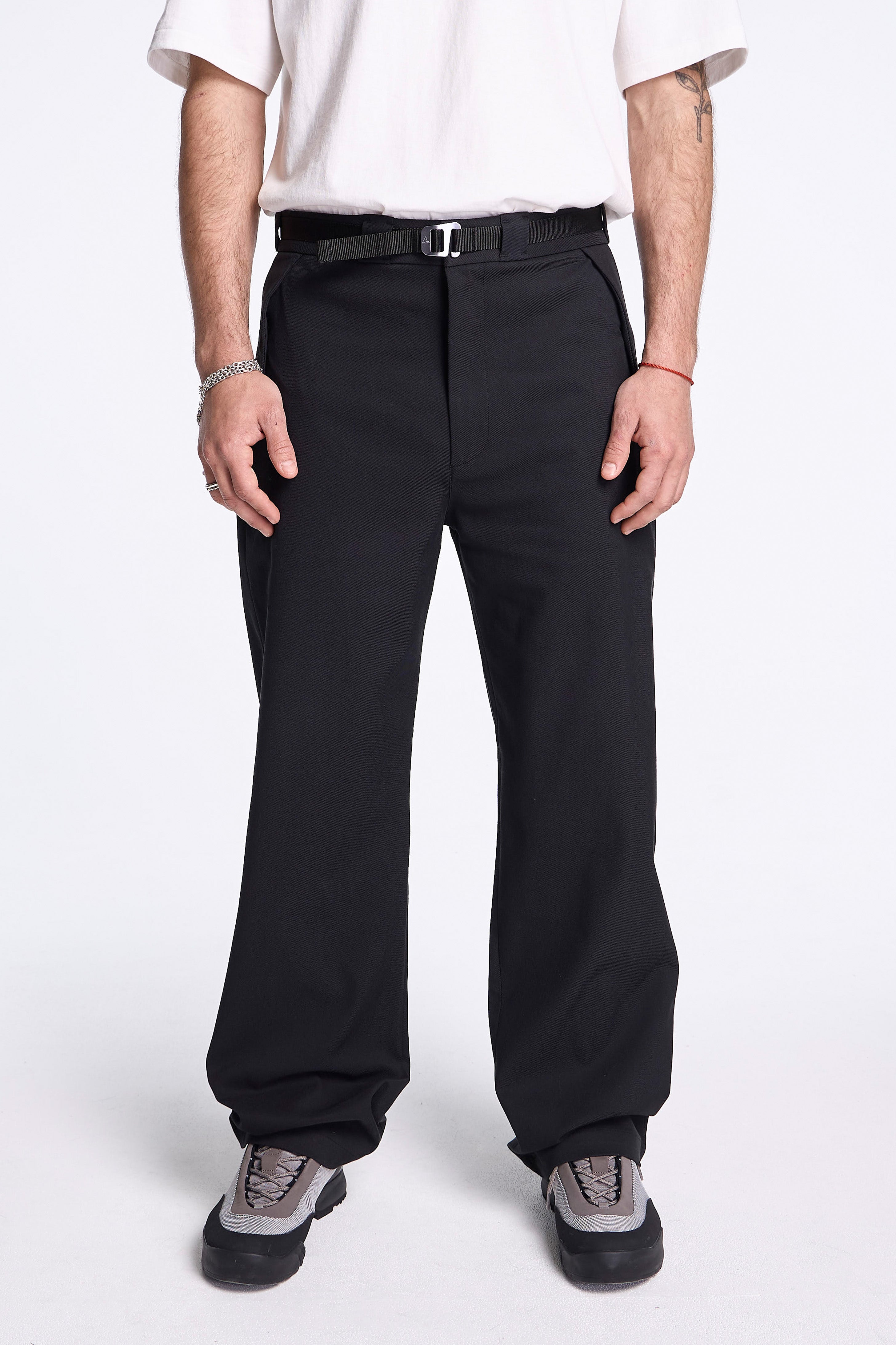 Buckle Chino Pant Black
