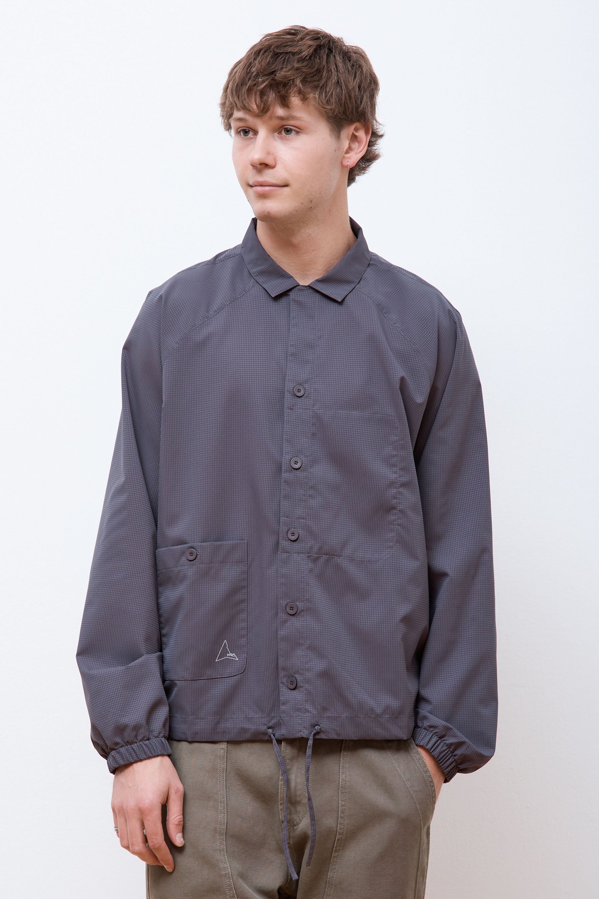 Perforated Shirt Graphite