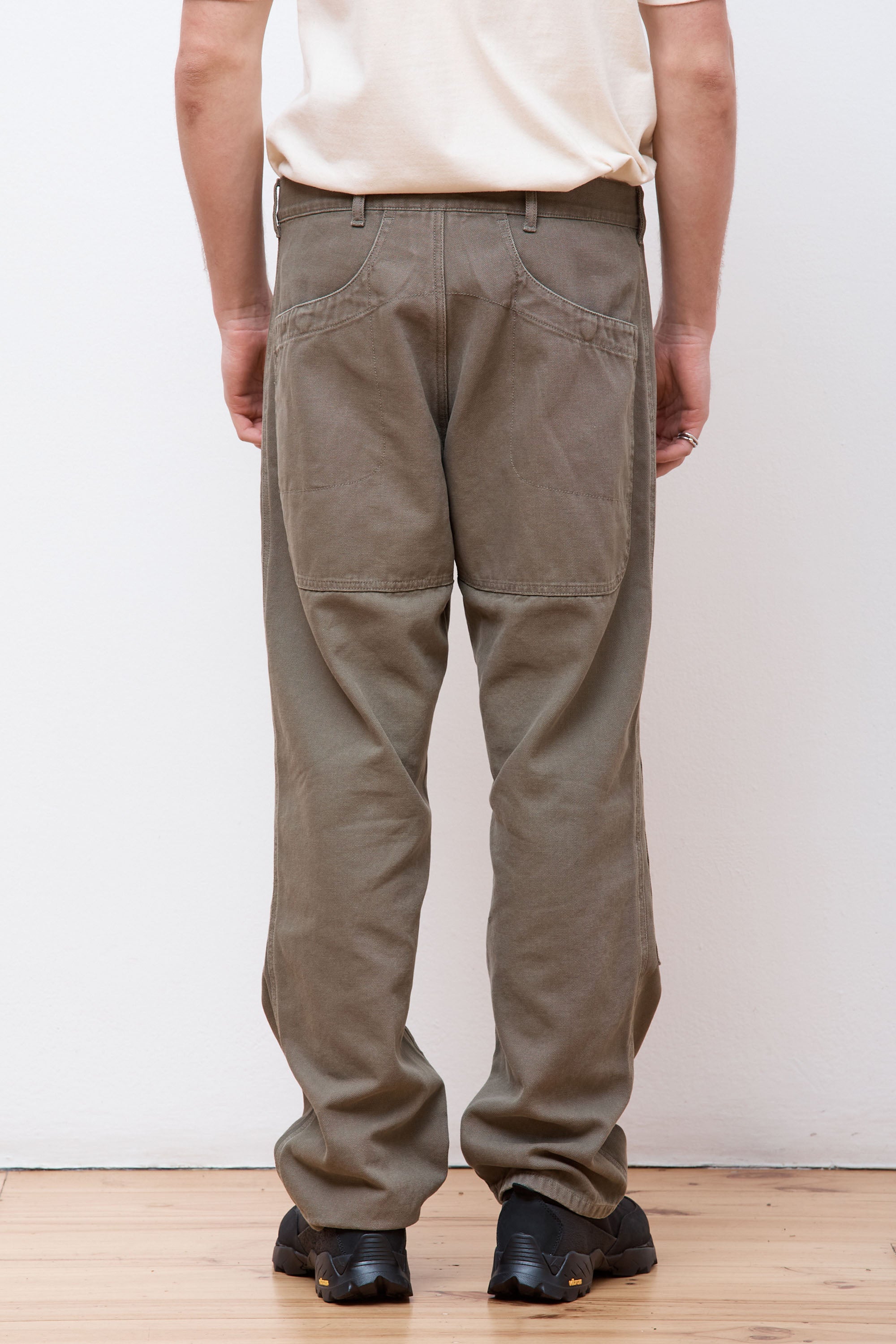 Canvas Trouser Olive