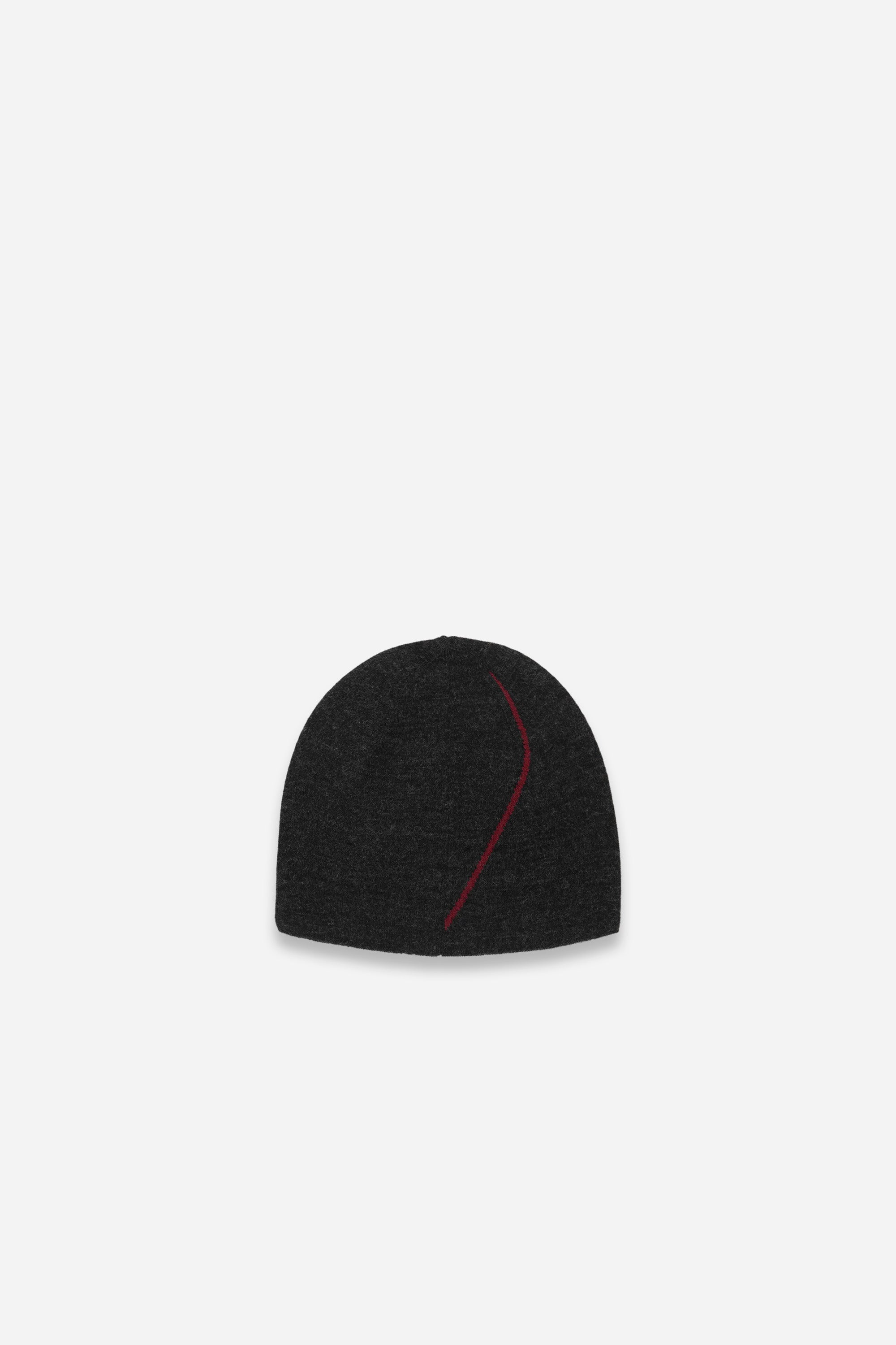 Logo Wool Beanie Anthracite