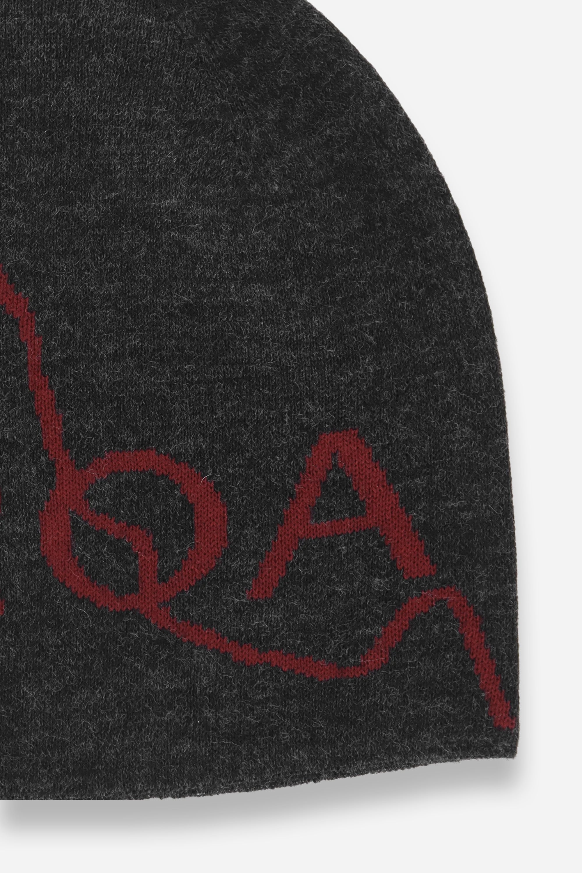 Logo Wool Beanie Anthracite