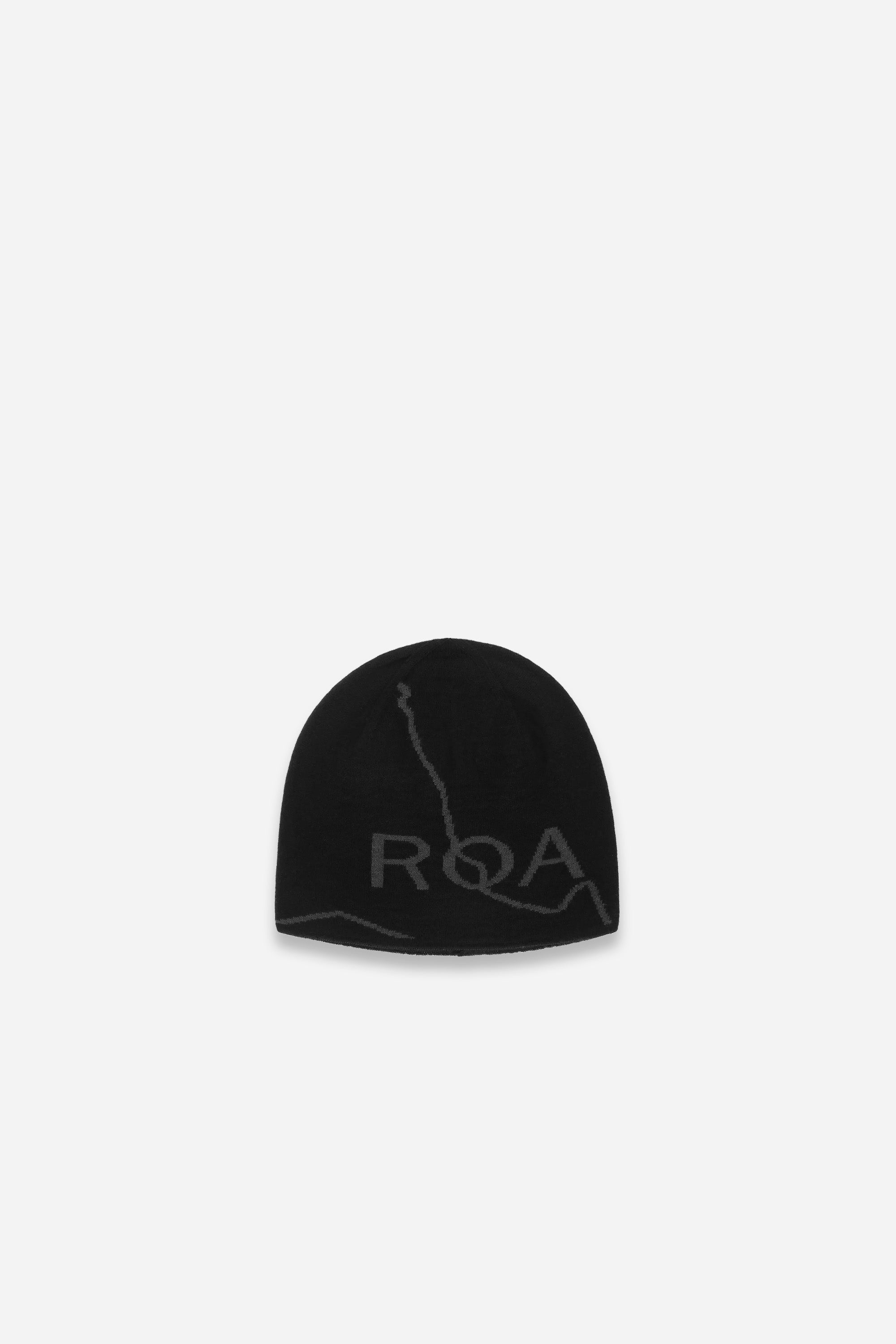 Logo Wool Beanie Black