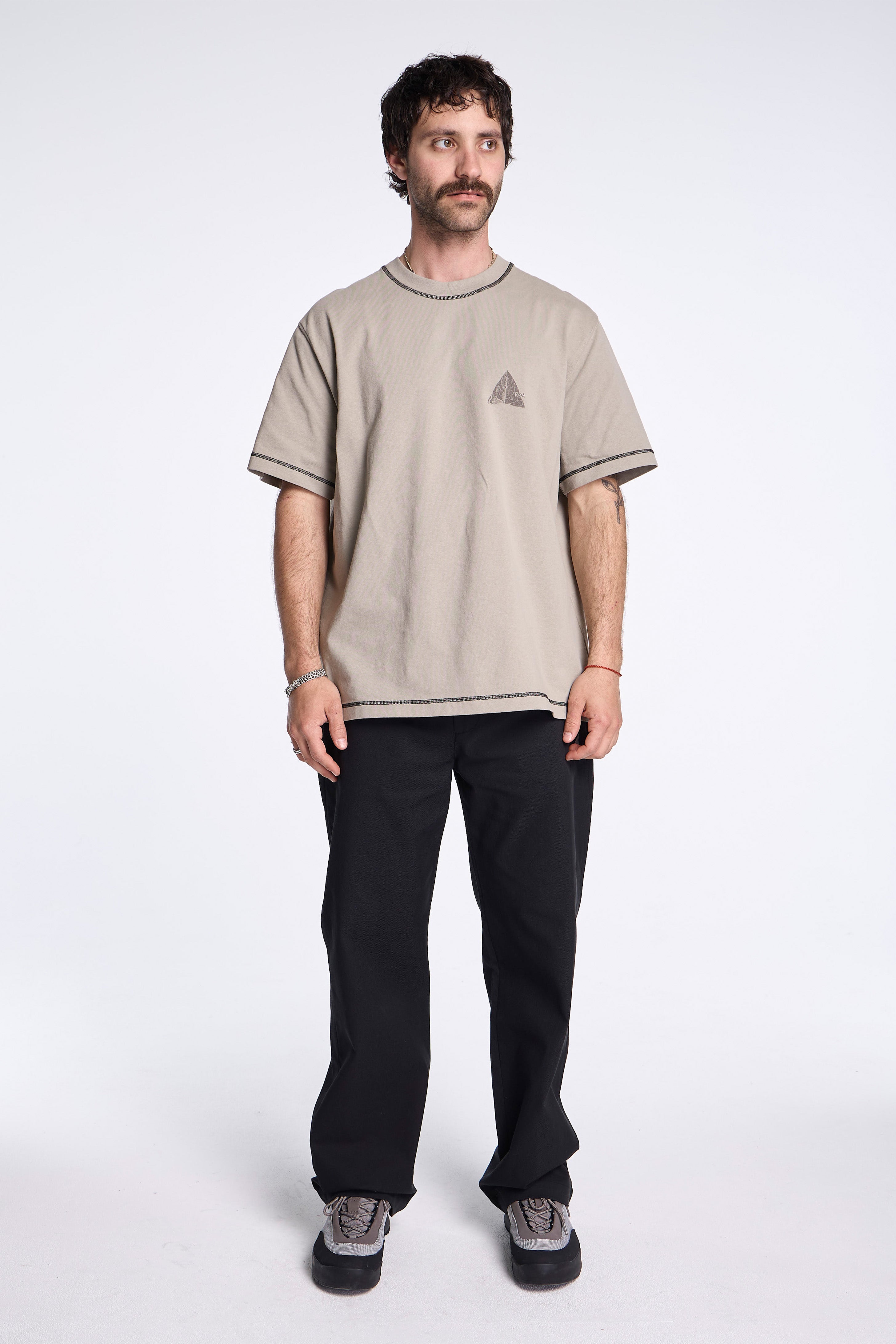 Neolith Stitch Organic T-Shirt Pale Green