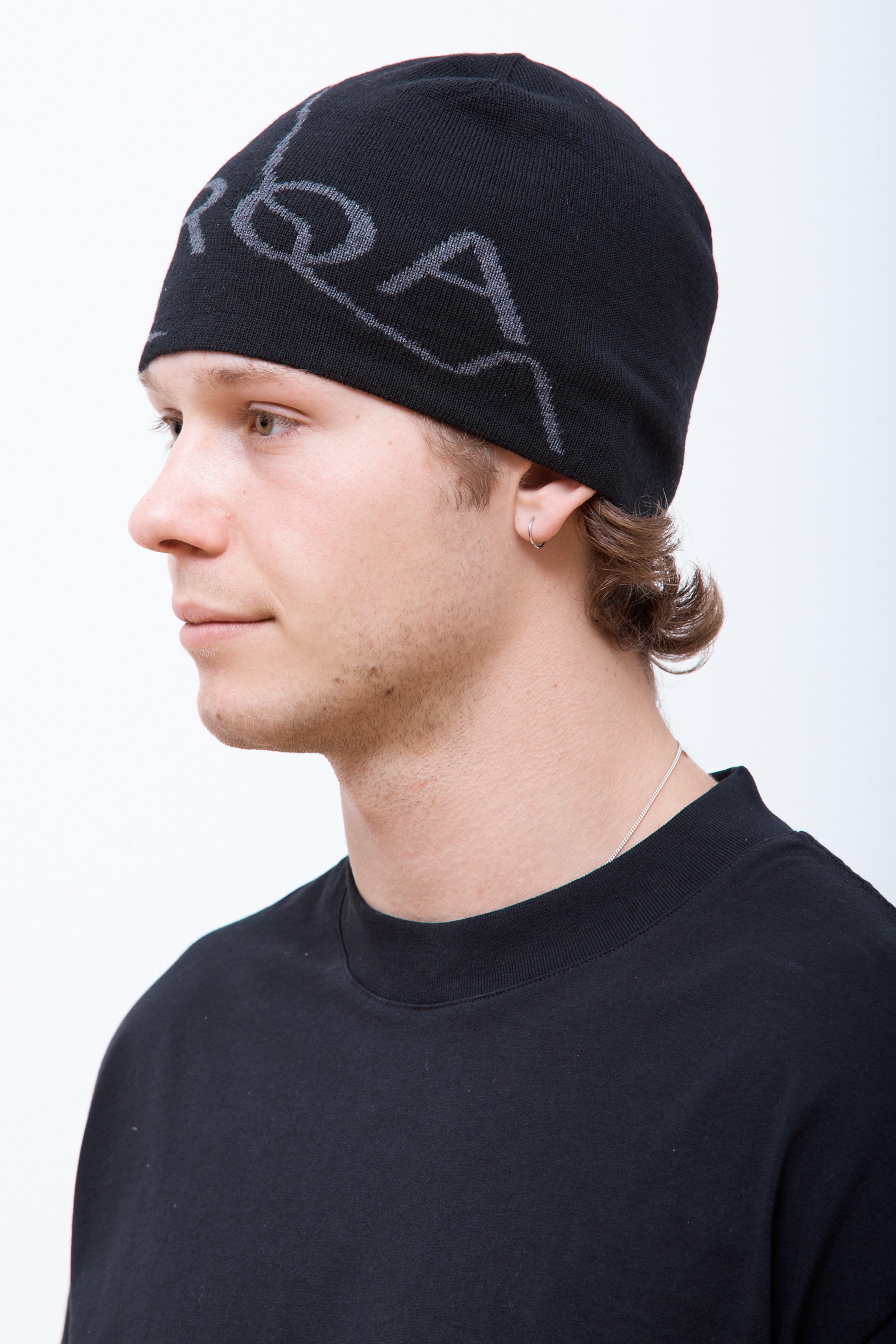 Beanie Logo Black