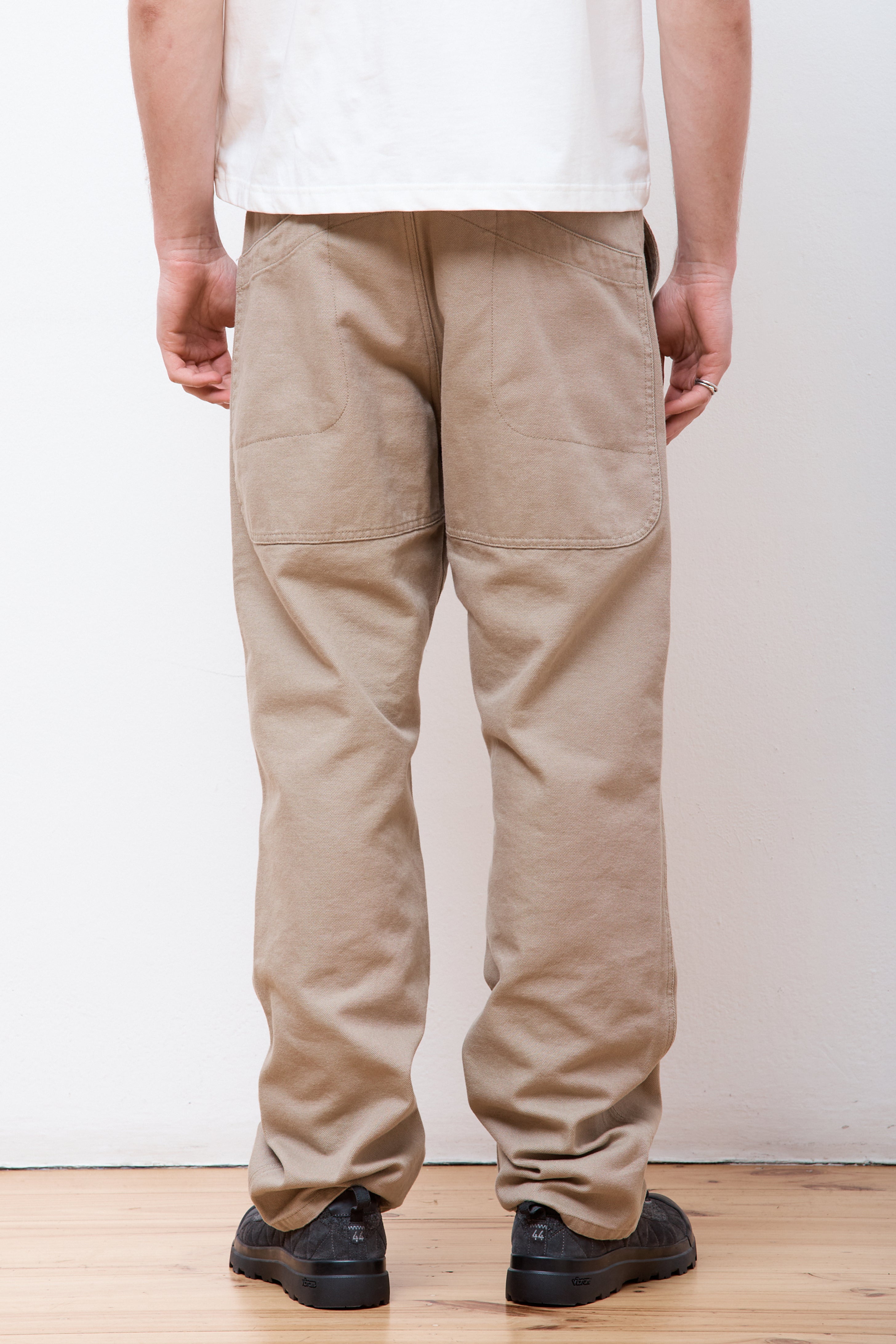 Canvas Cotton Trouser Taupe