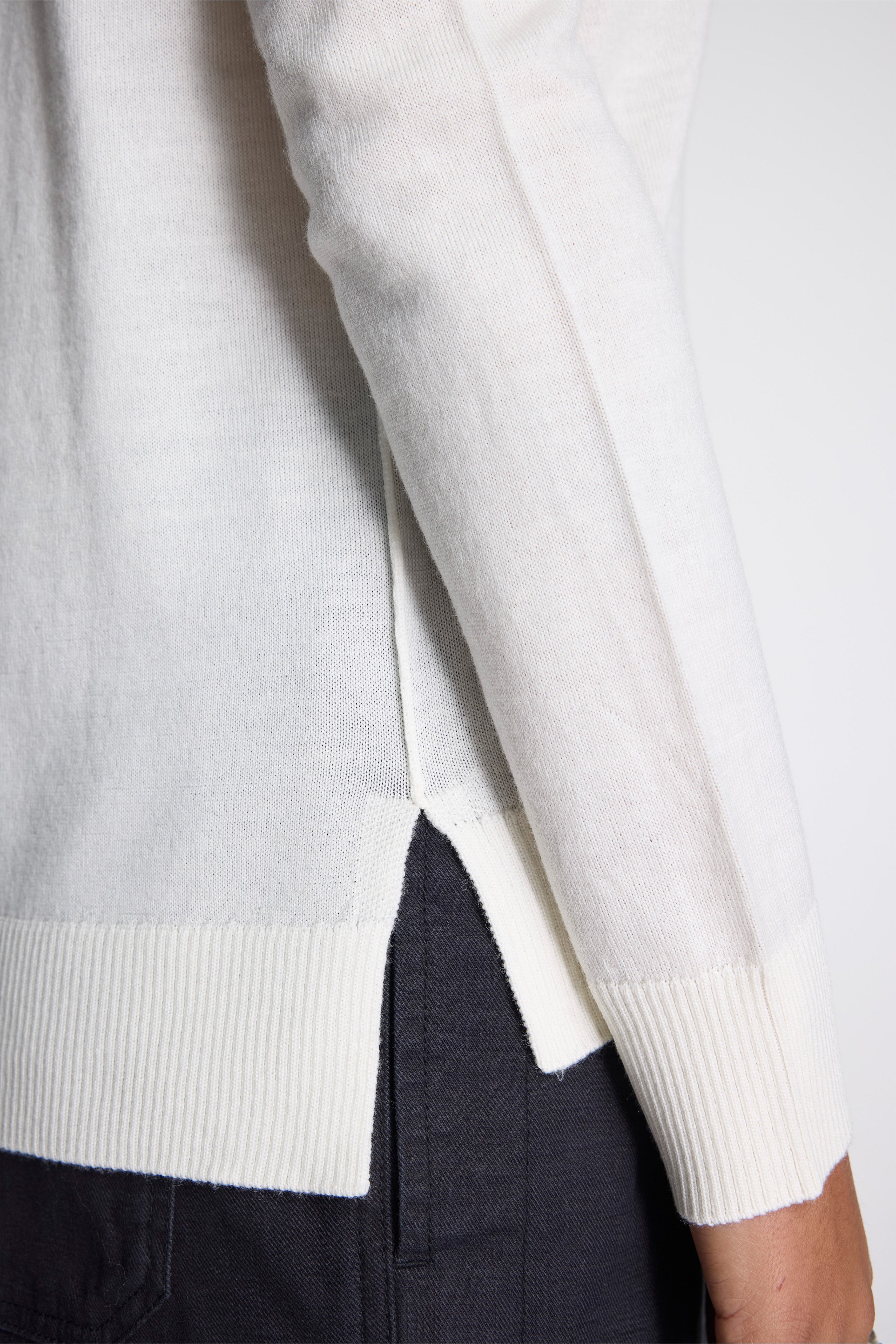 Raglan Merino Turtleneck Ivory