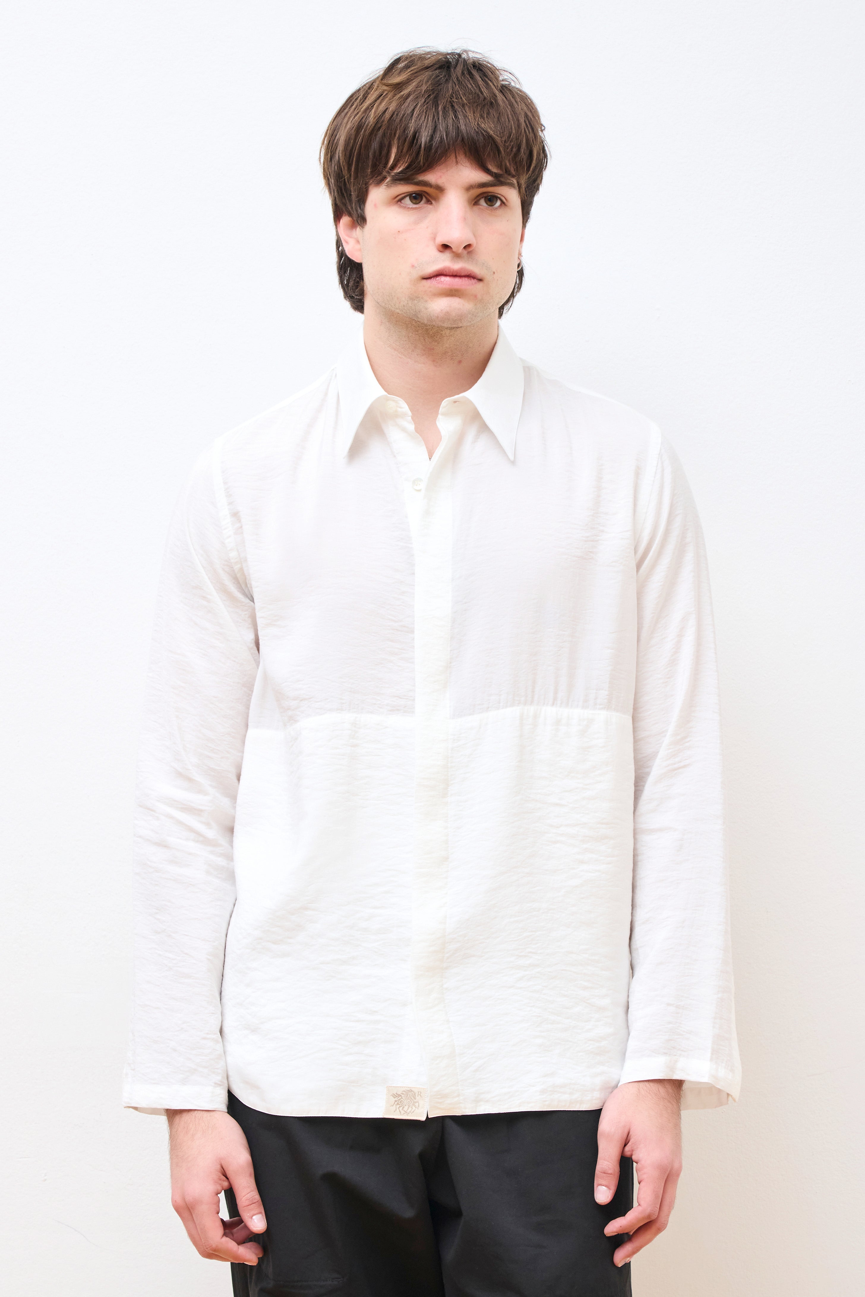 Maker Gauze Modal Poly Classic Shirt Tofu