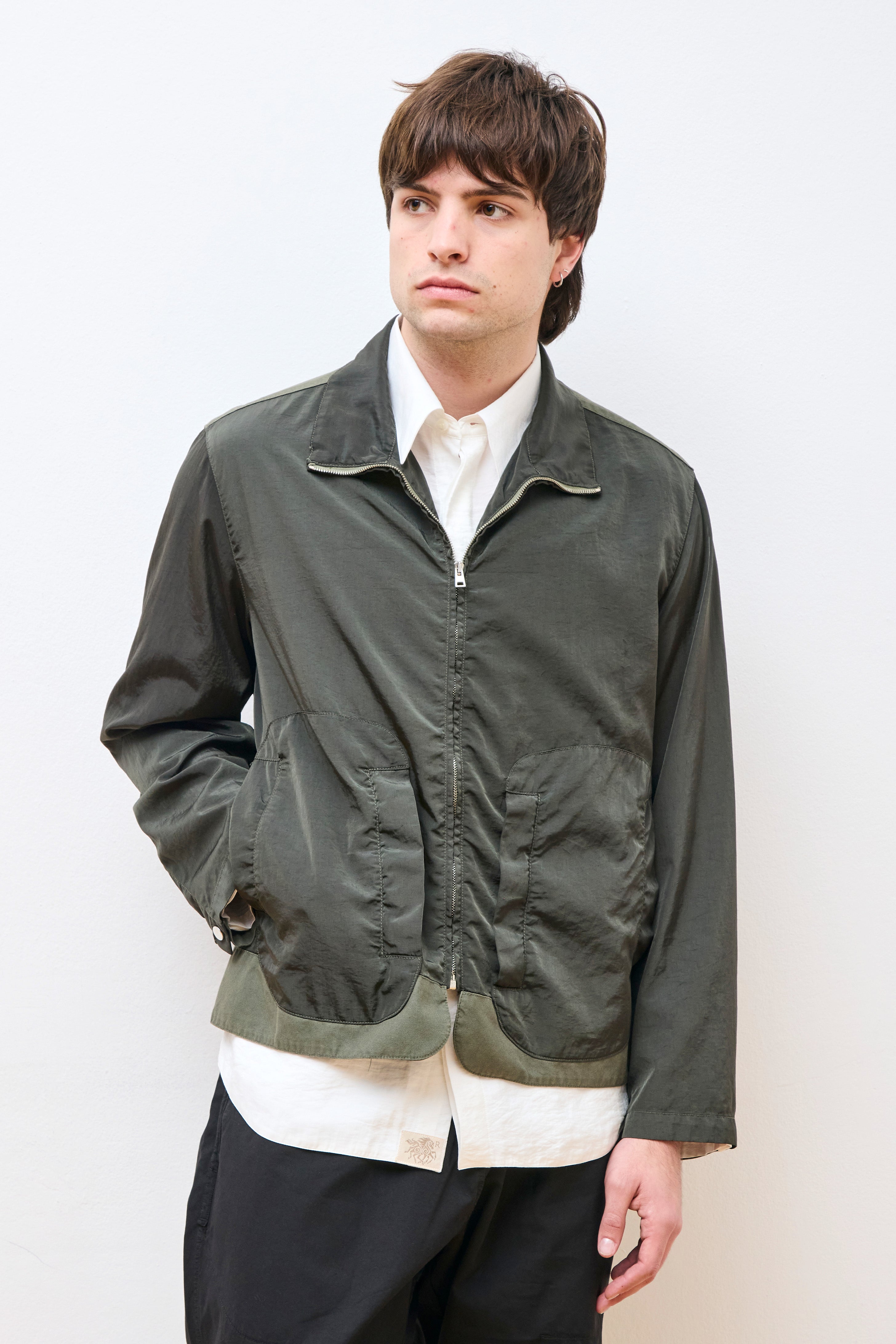 Wanderer Canvas Nylon Jacket  Peat