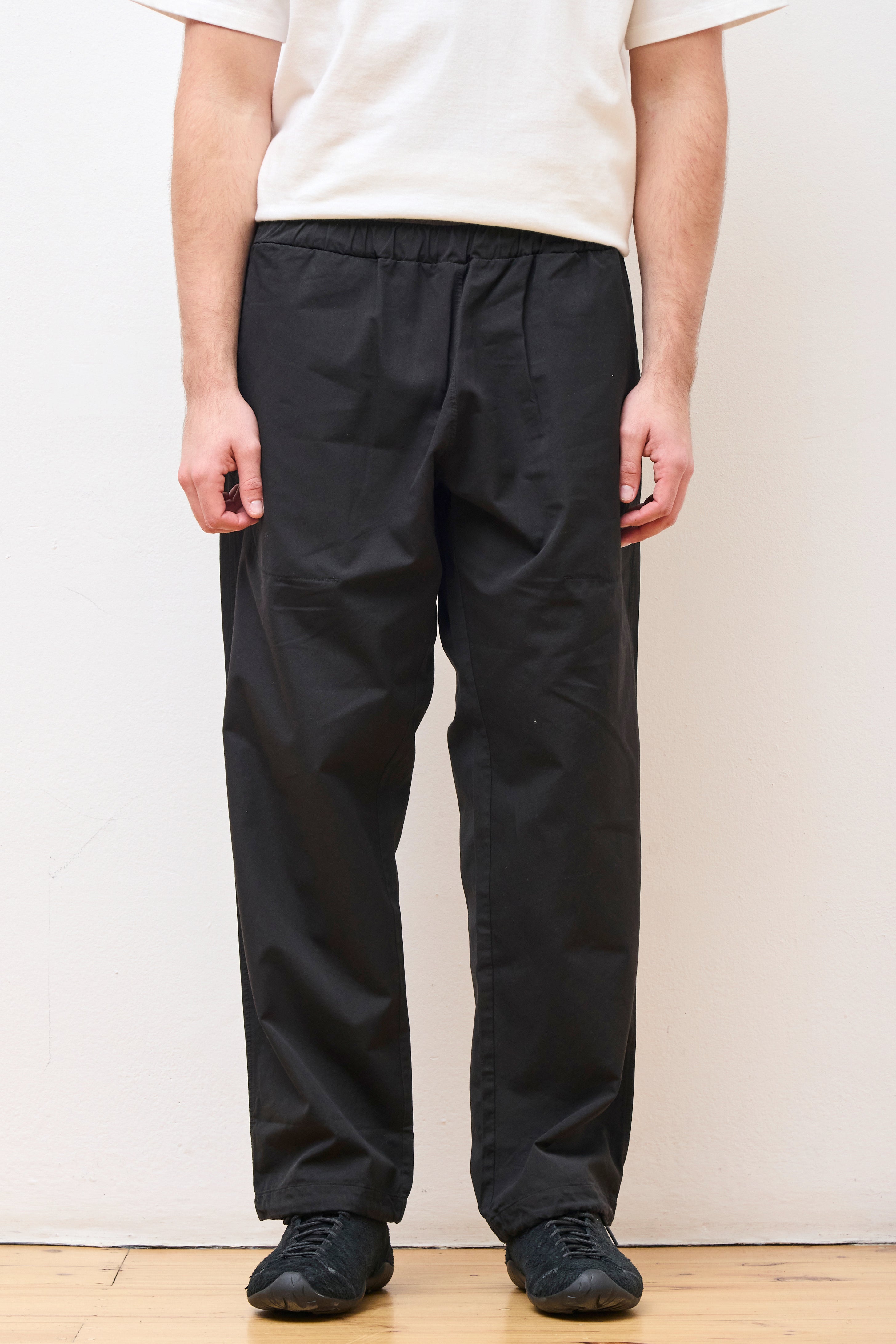 Way Soft Cotton Track Pant Black