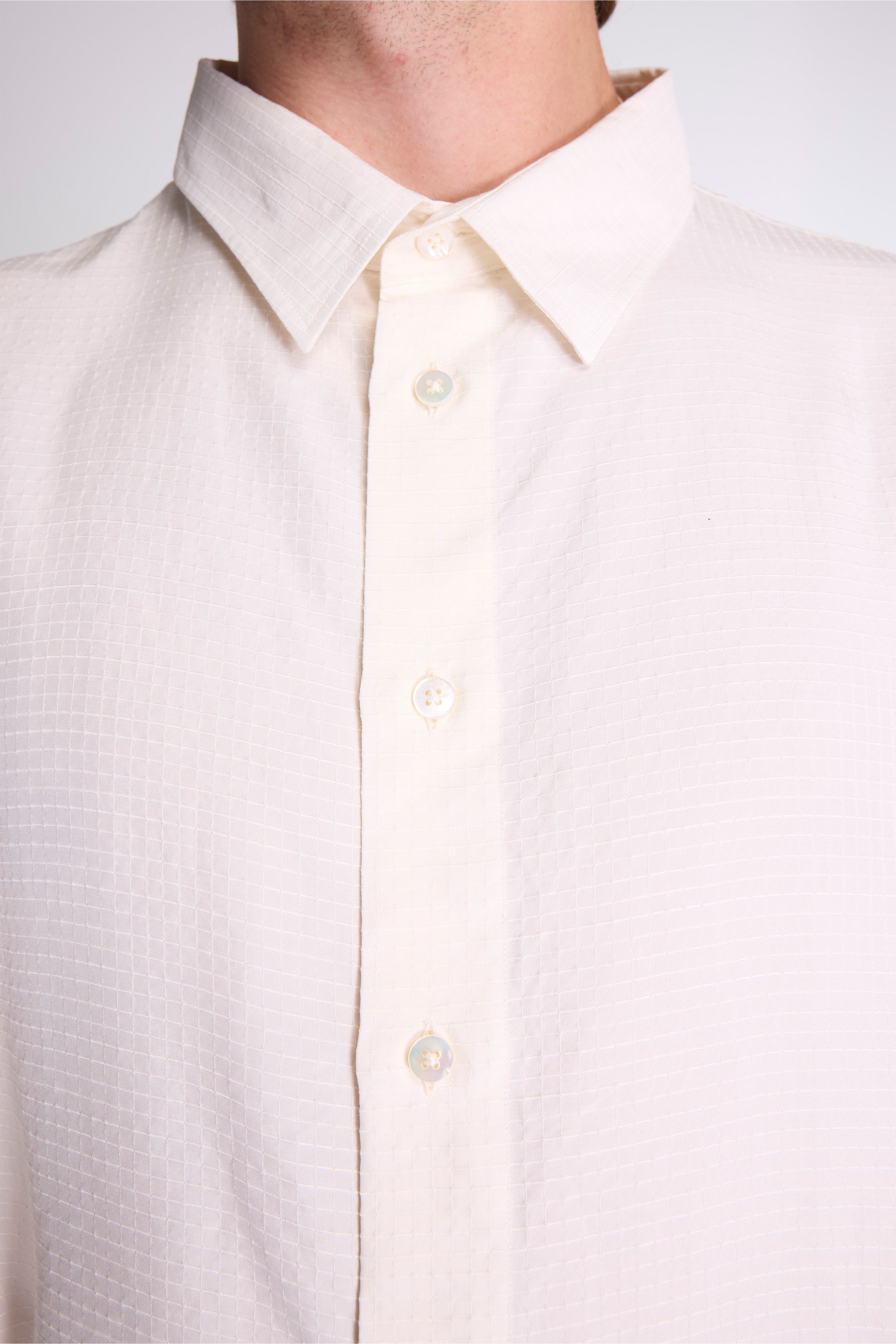Field Silk Ripstop Classic Shirt Vanilla Ice