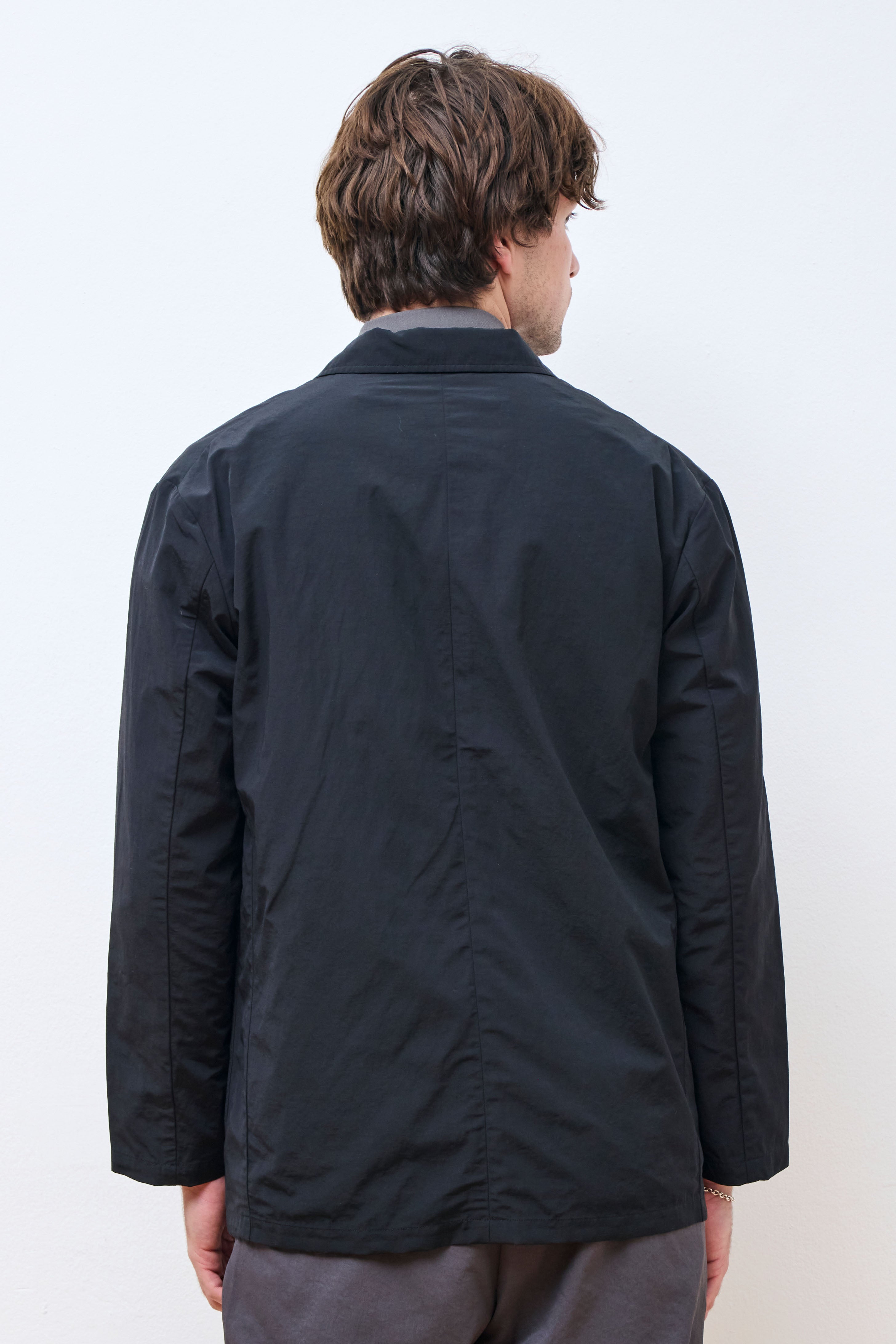 Relax Nylon 2B Jacket Black