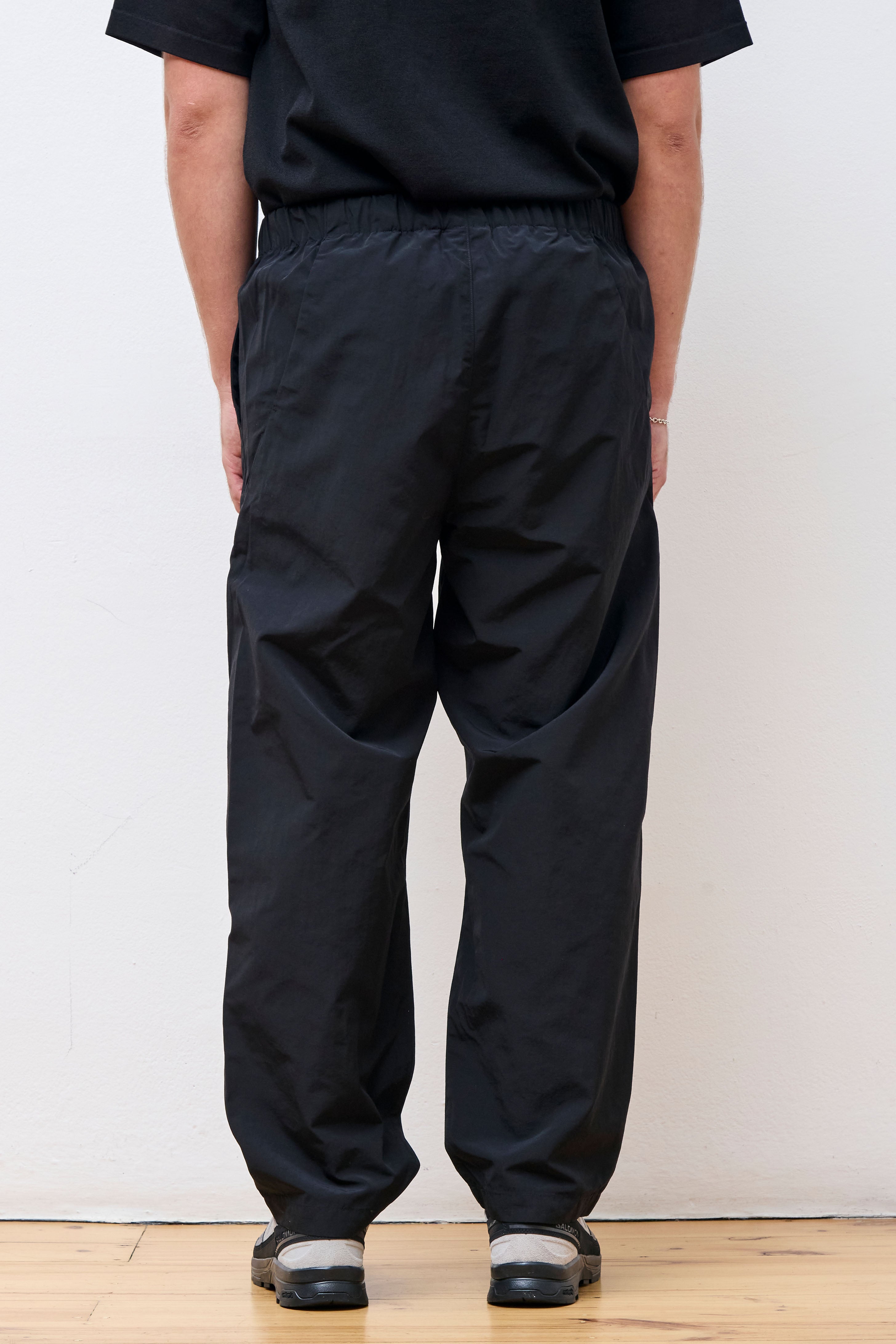 Relax Straight Easy Pants Black