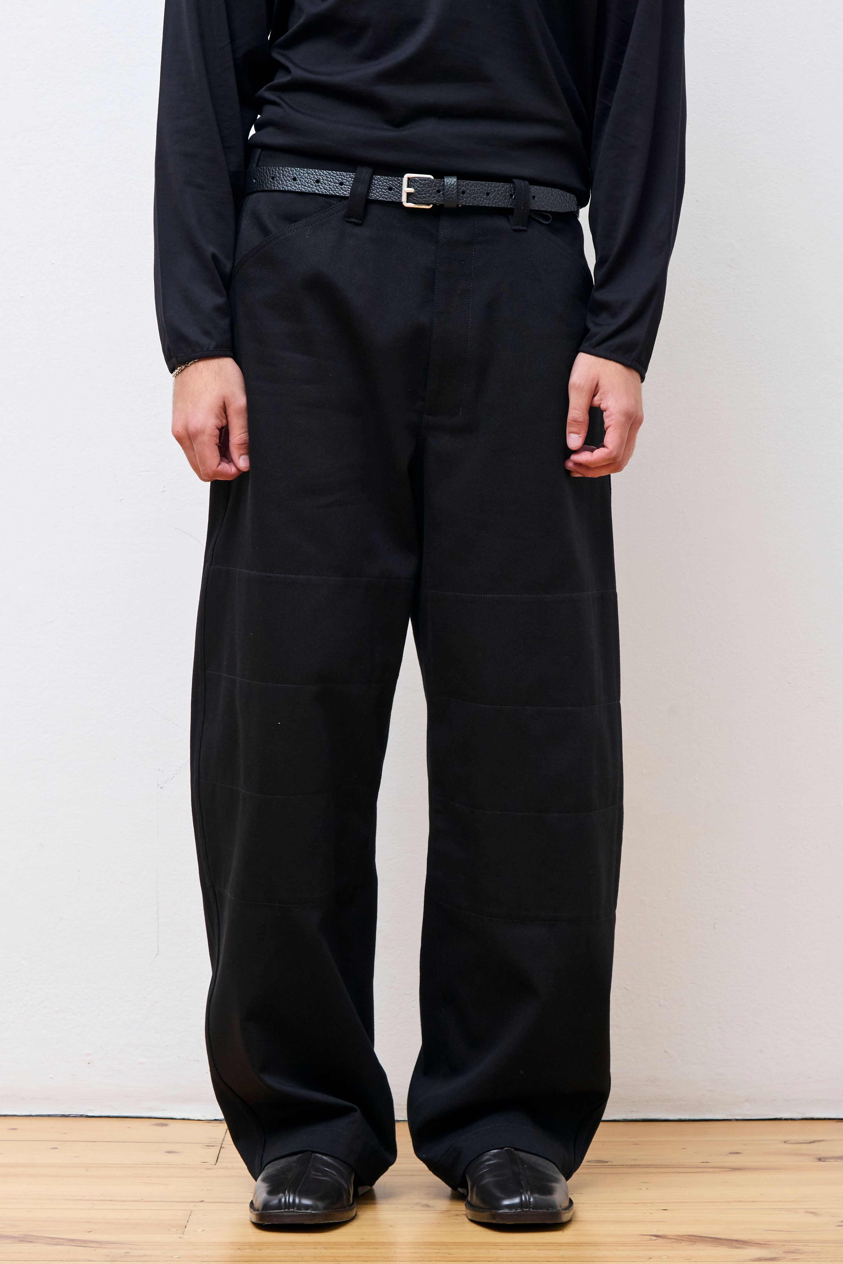 Big Work Pants Black