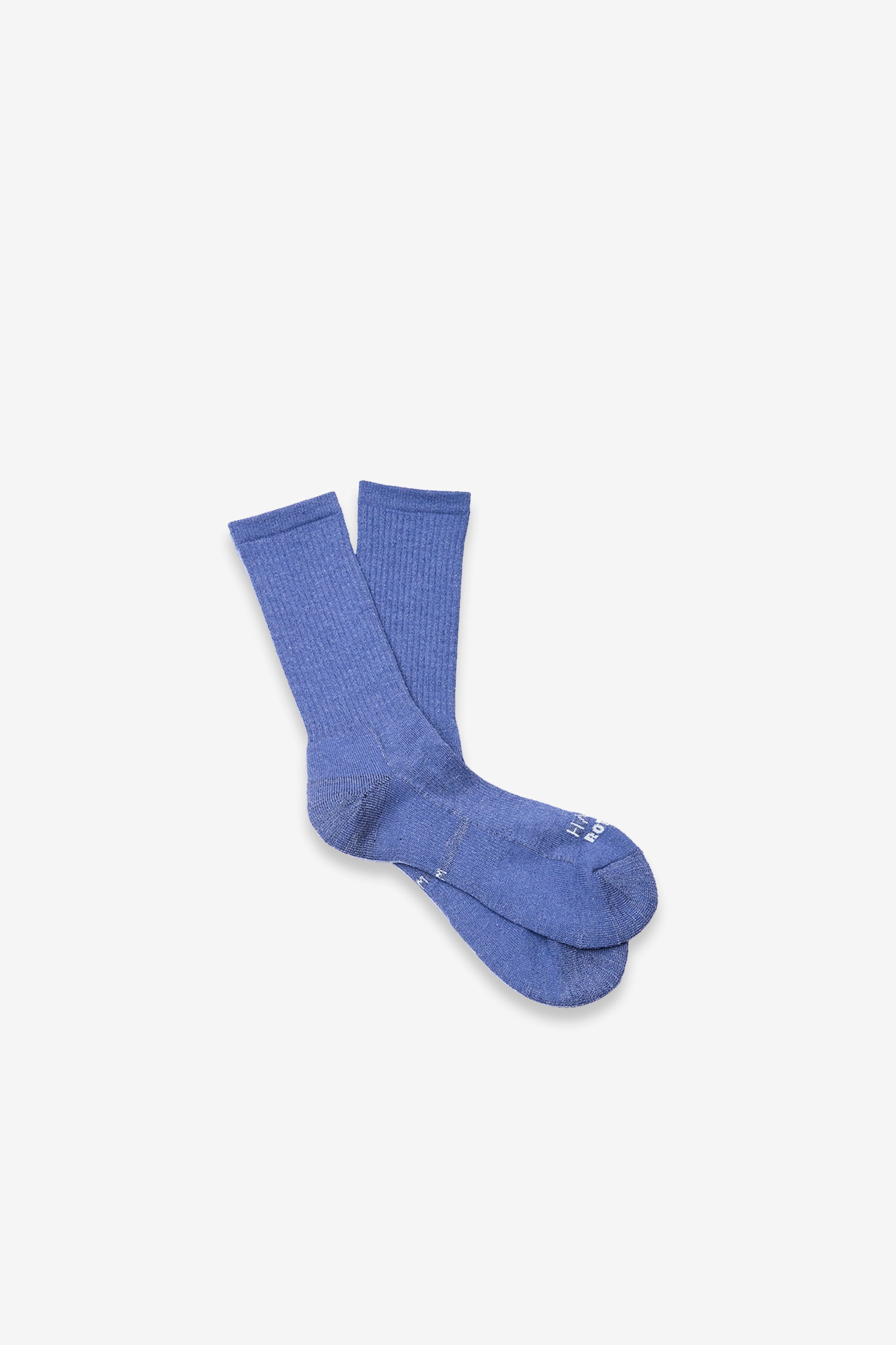 Rototo for HAVN Merino Crew Sock Blue