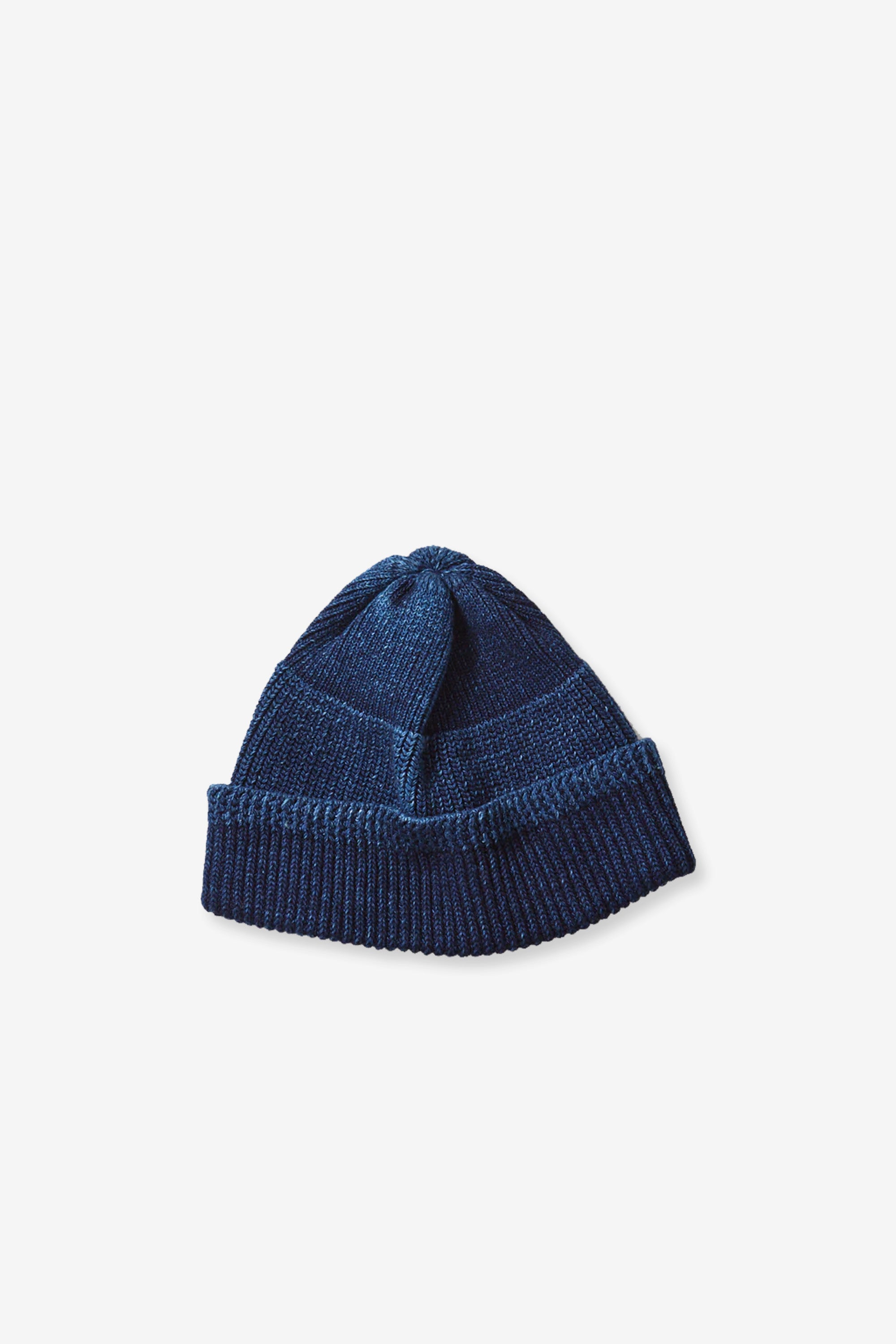 Indigo Military Watch Cap Dark Indigo